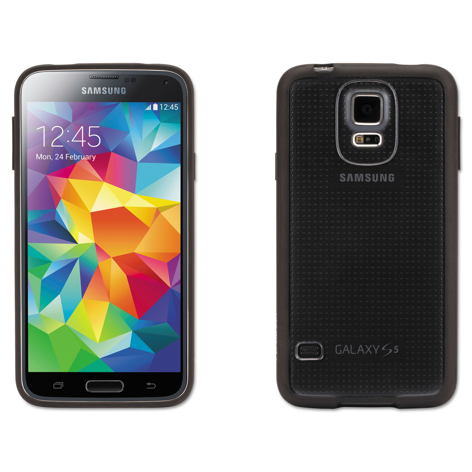 Reveal Case for Samsung Galaxy S 5, Black/Clear