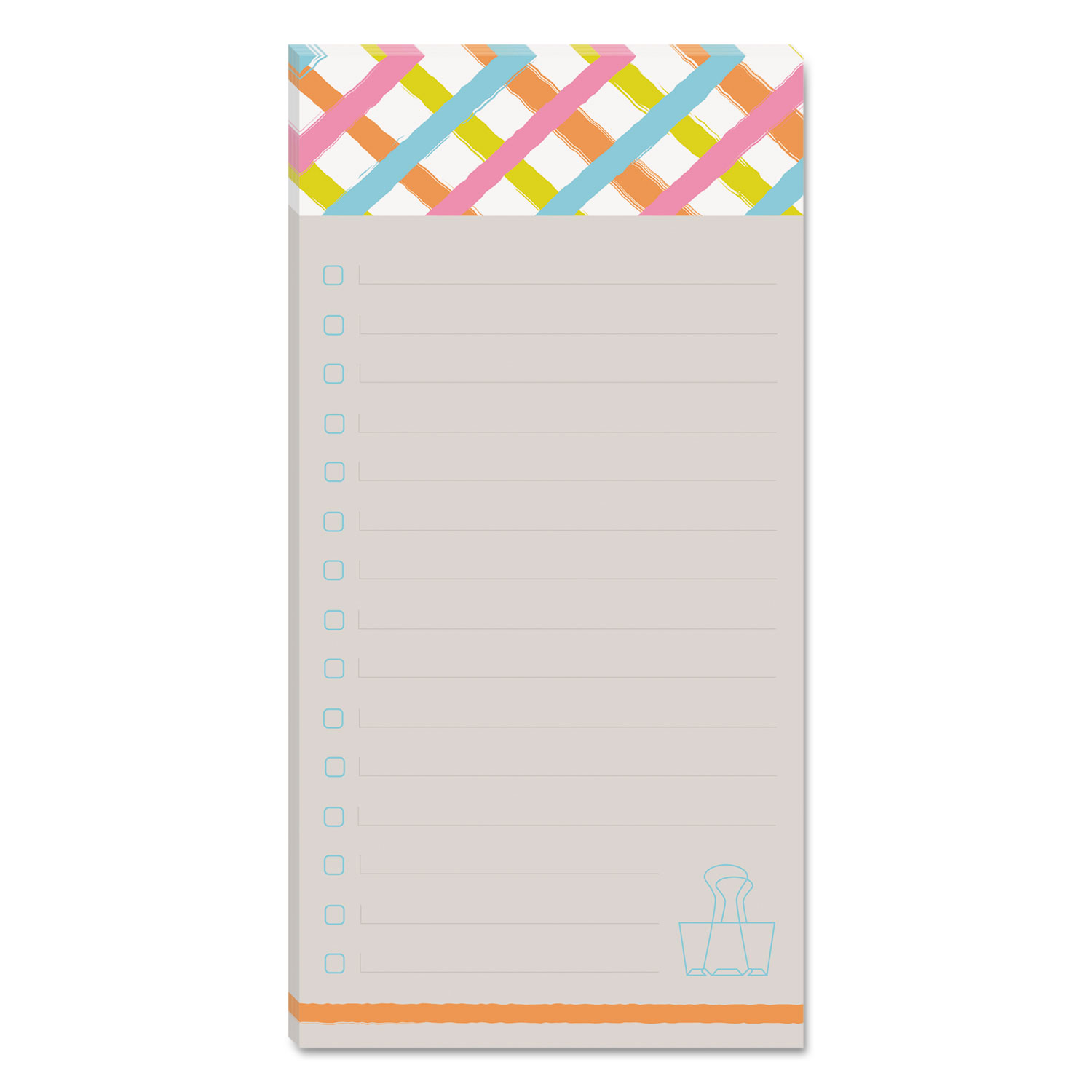  Post-it Notes Super Sticky 7366-OFF3 Printed Note Pads, 4 x 8, Lined, Assorted Designs, 75-Sheet, 3/Pack (MMM7366OFF3) 