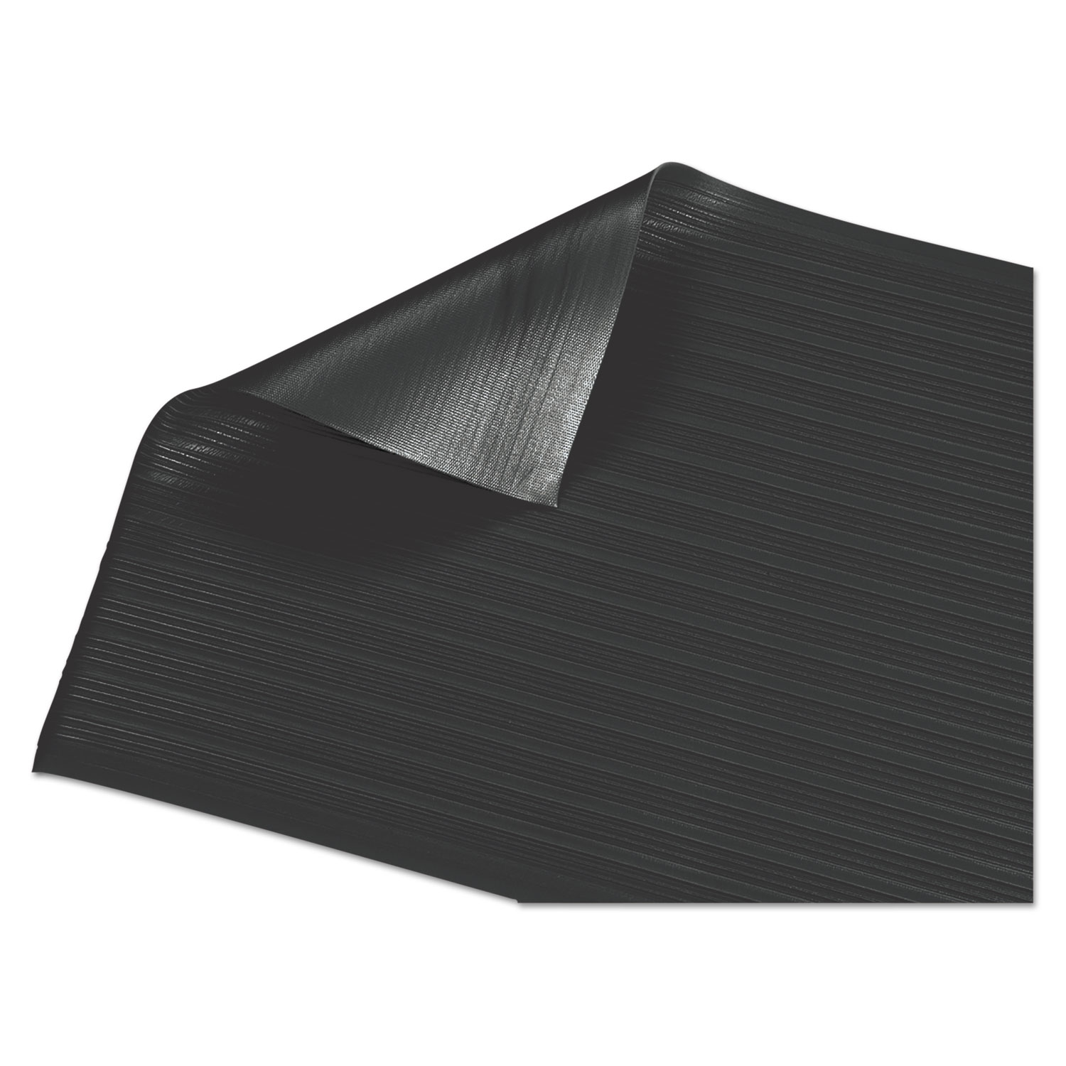 Air Step Antifatigue Mat, Polypropylene, 24 x 36, Black - ASE Direct