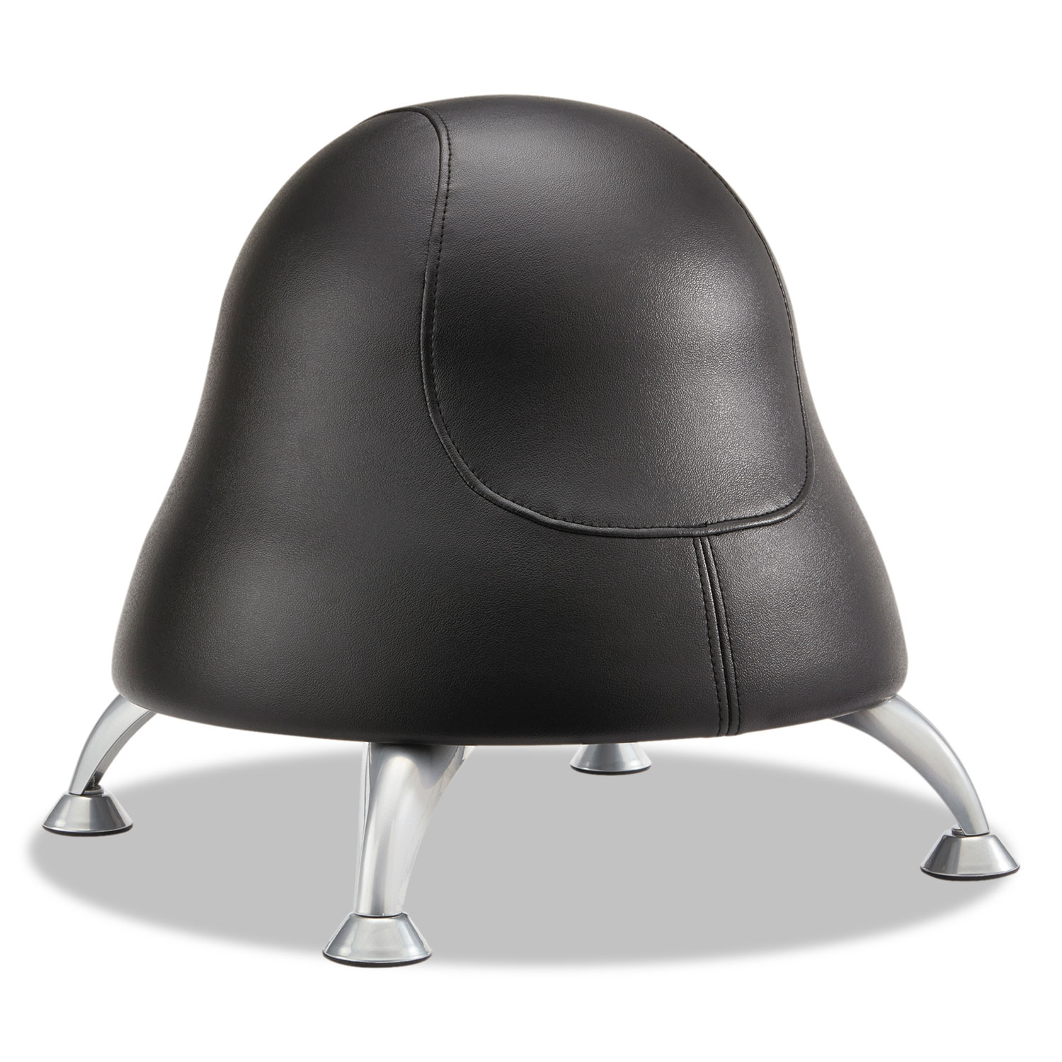 Runtz Ball Chair, 12 Diameter x 17 High, Black Vinyl