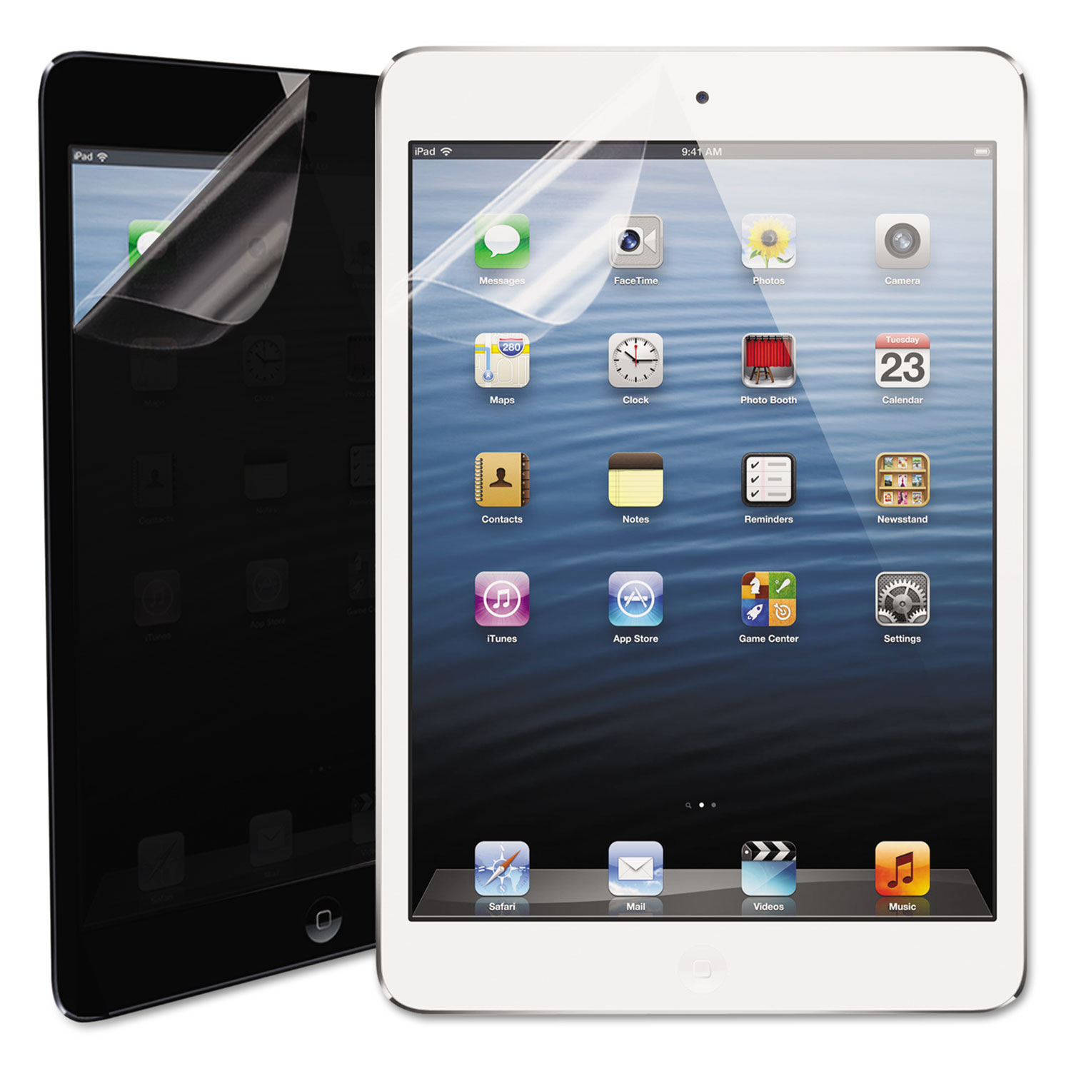 PrivaScreen Blackout Privacy Filter for iPad 2/3rd Gen/4th Gen, Black