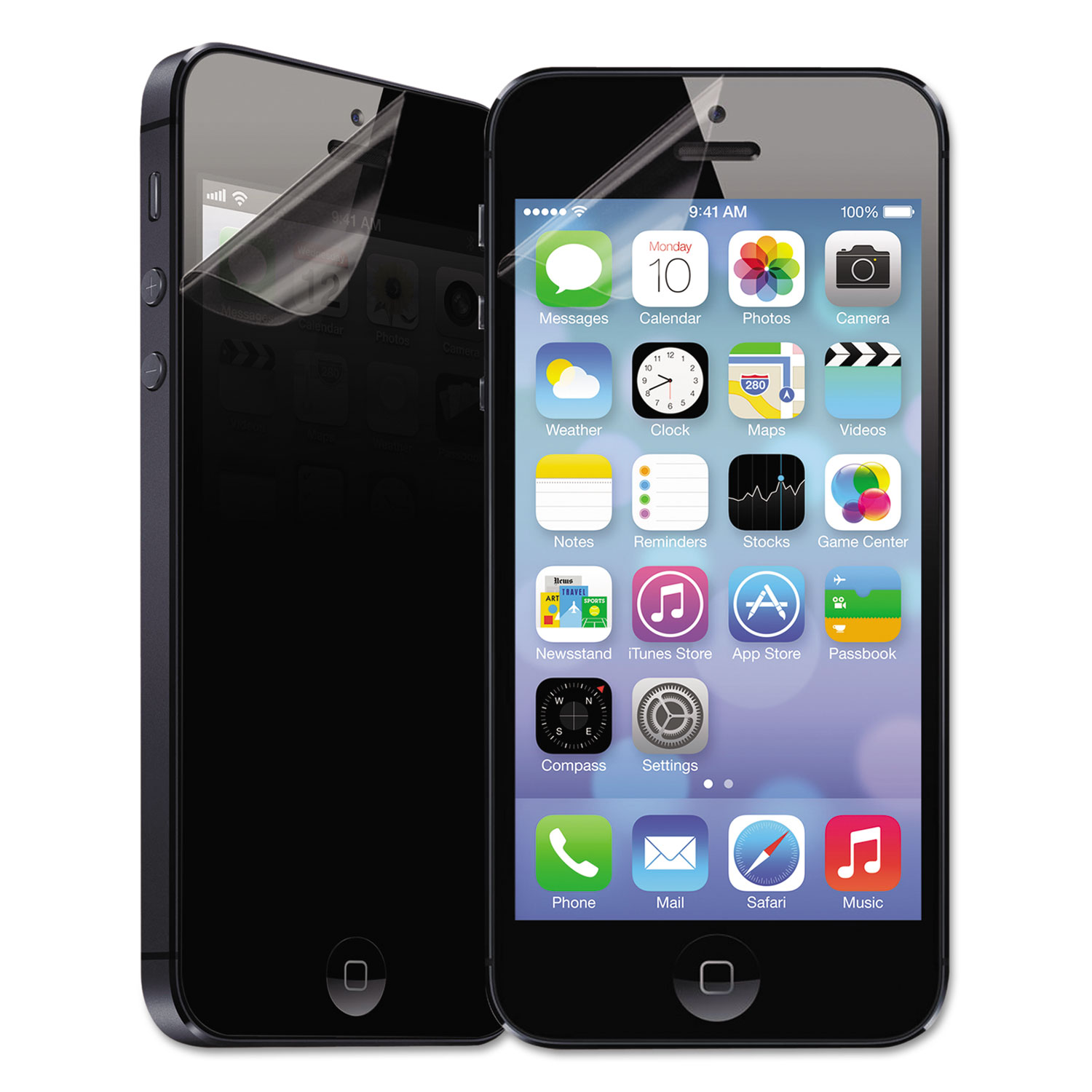 PrivaScreen Privacy Filter for iPhone 5/5c/5s, Black