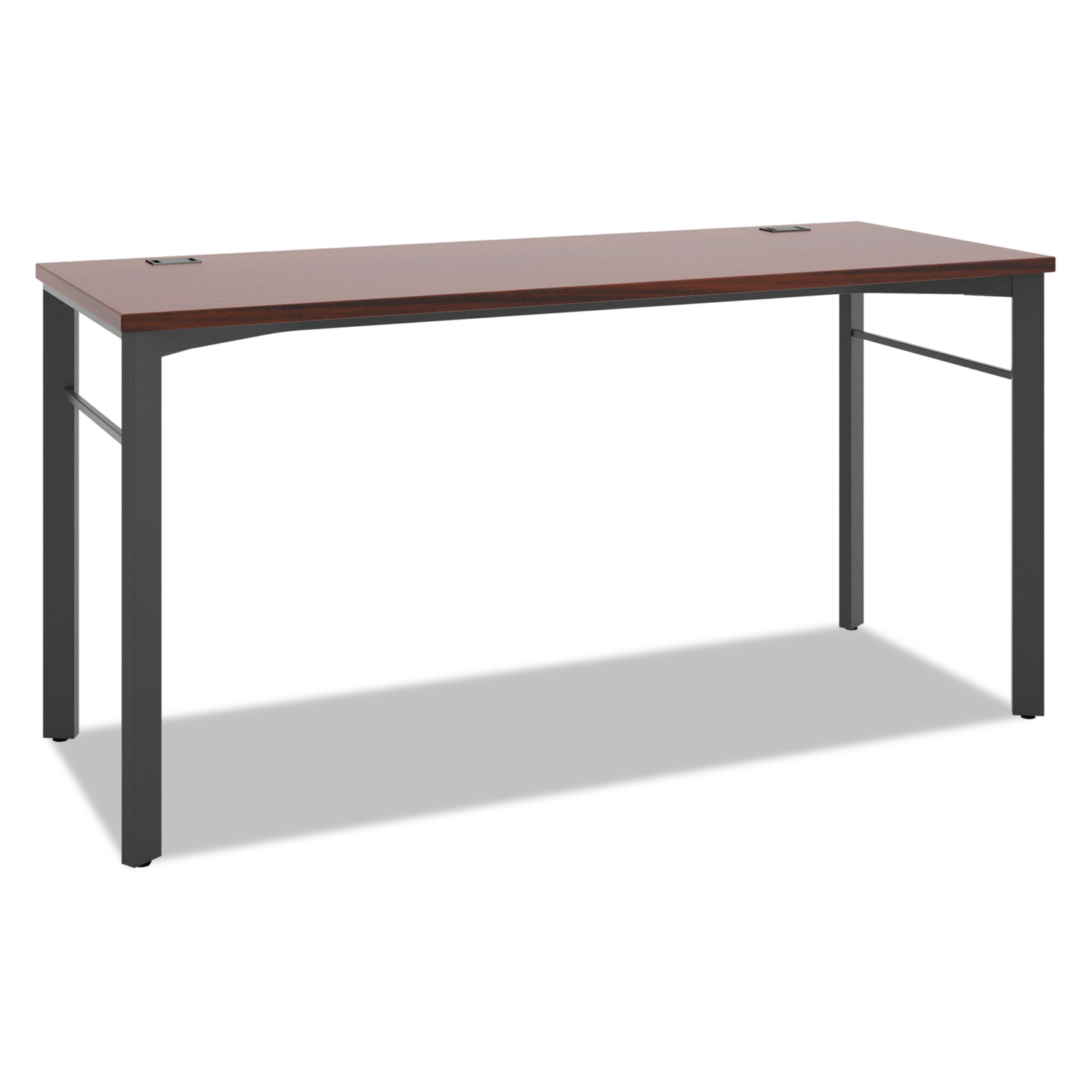 Manage Series Desk Table, 60w x 23 1/2d x 29 1/2h, Chestnut