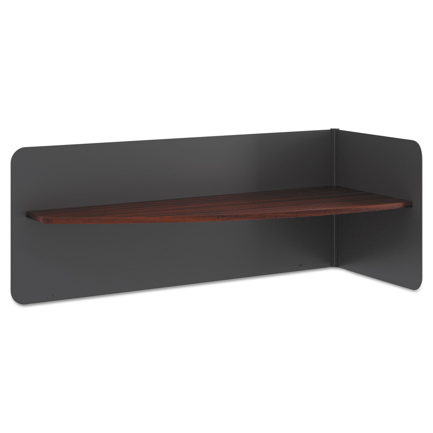  HON HMNGDIV.C1 Manage Series Table Desk Metal Dividerwith Laminate Shelf, 31w x 13d x 12h, Chestnut (BSXMNGDIVC) 