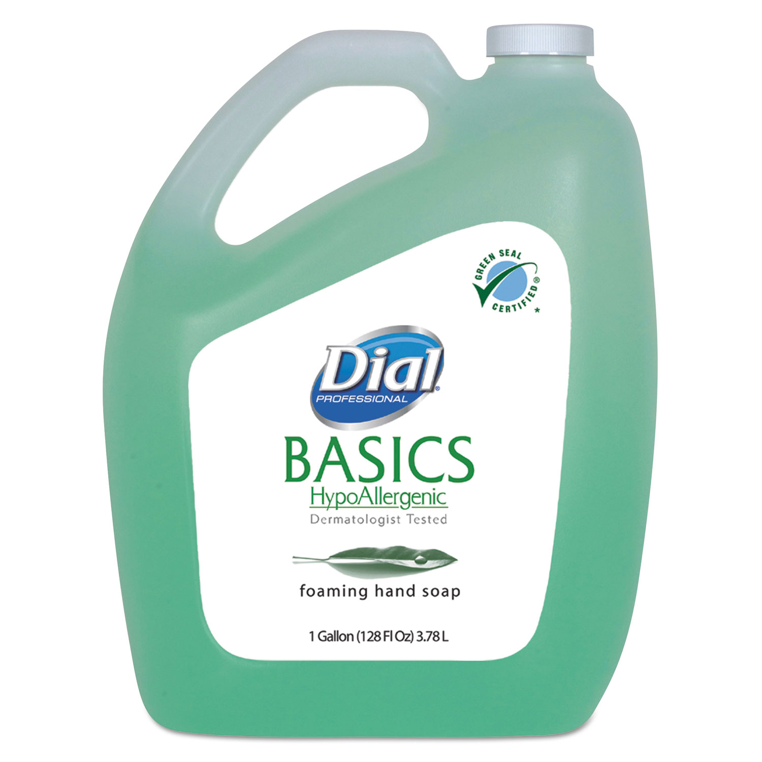  Dial Professional 1700098612 Basics Foaming Hand Soap, Original, Honeysuckle, 1 gal Bottle (DIA98612) 