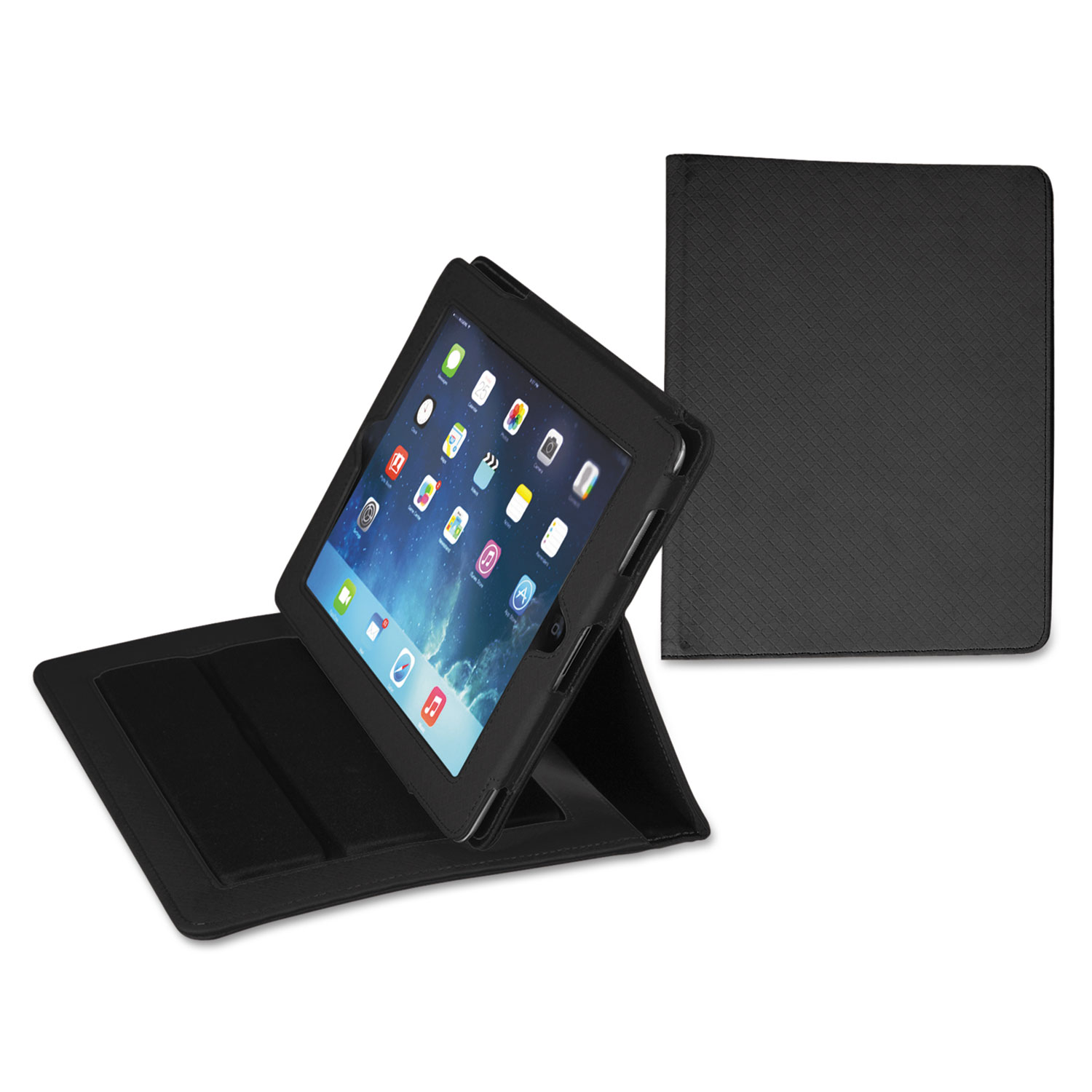 Fashion iPad Case for iPad Air, Debossed Pattern, Black