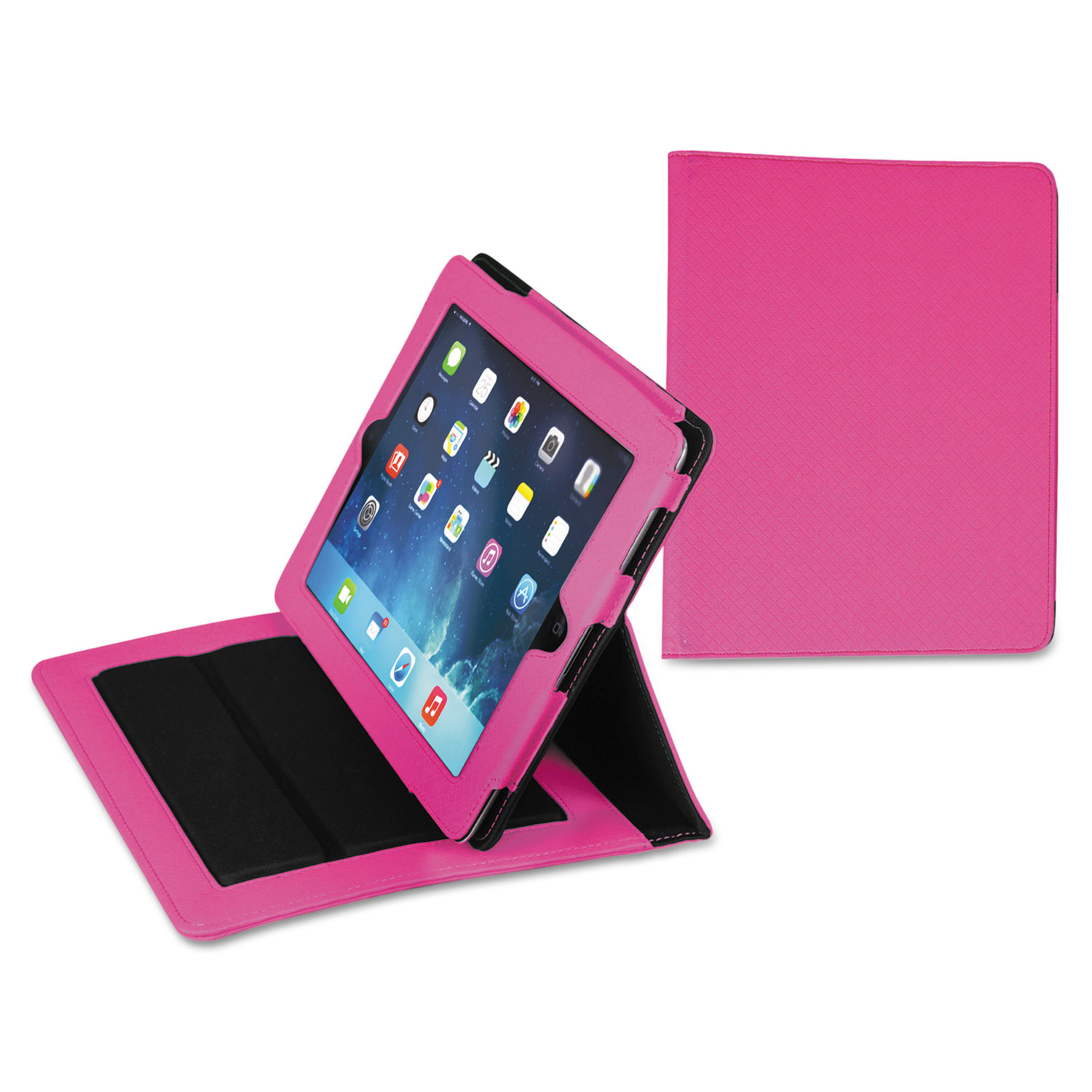 Fashion iPad Case for iPad Air, Debossed Pattern, Pink