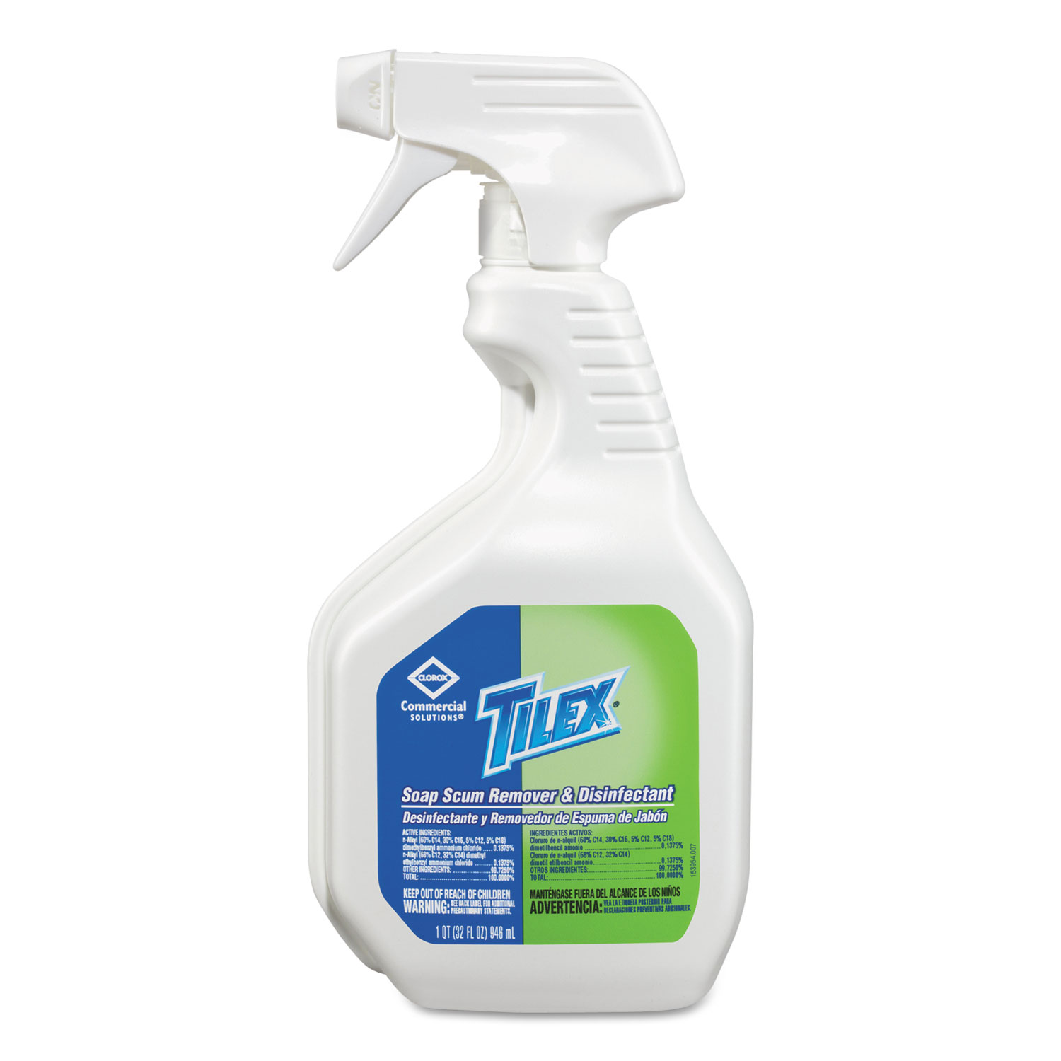  Tilex 35604 Soap Scum Remover and Disinfectant, 32oz Smart Tube Spray, 9/Carton (CLO35604CT) 