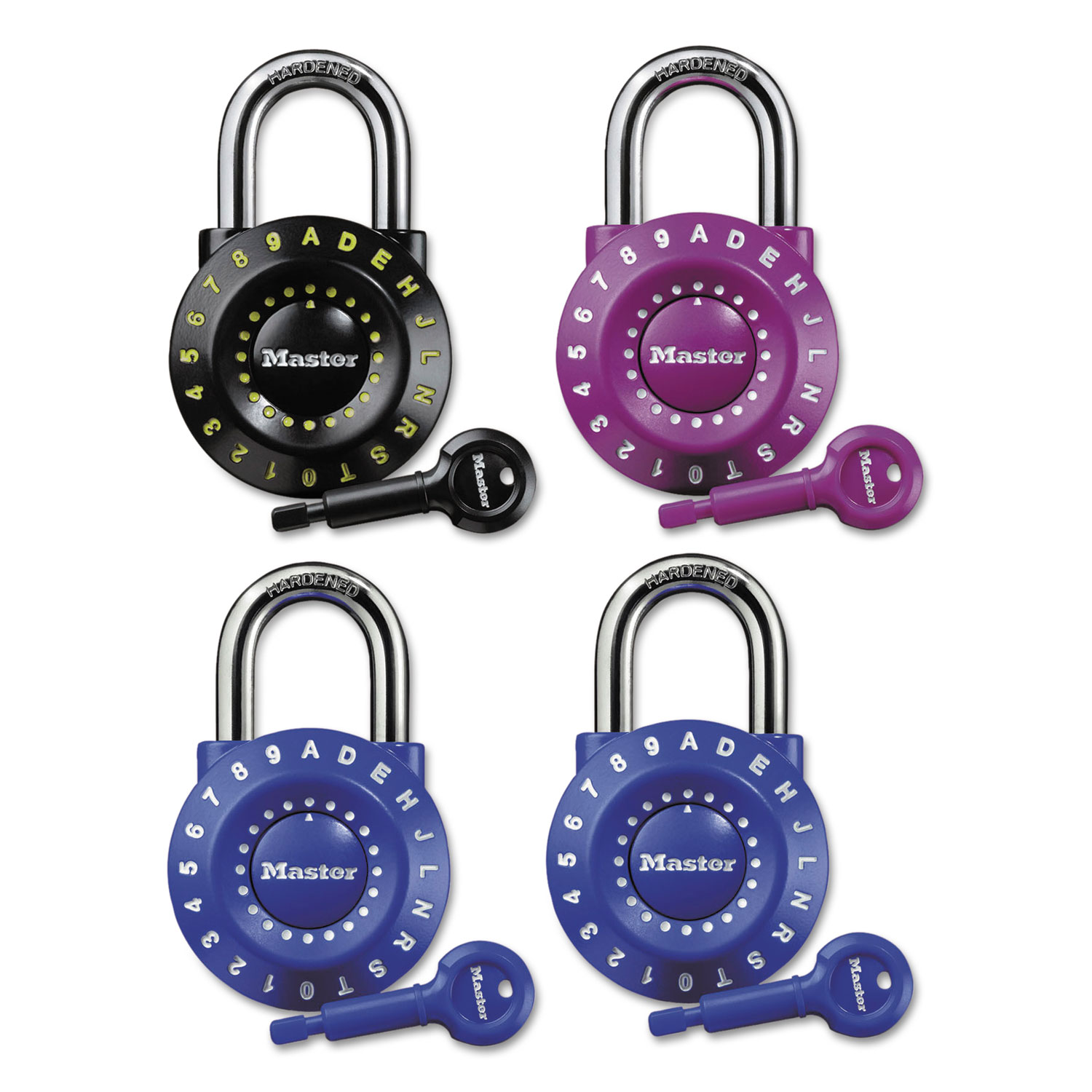  Master Lock 1590D Set-Your-Own Combination Lock, Steel, 1 7/8 Wide, Assorted (MLK1590D) 