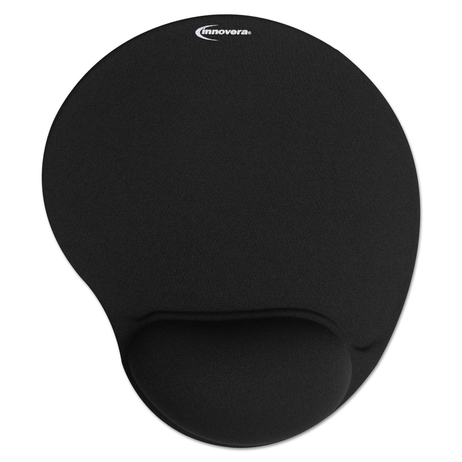 Mouse Pad with Gel Wrist Rest, 8.25 x 9.62, Blue