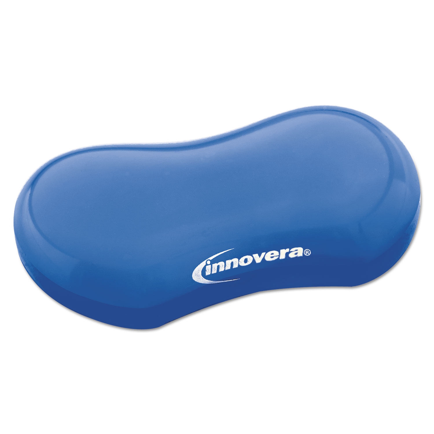  Innovera IVR51432 Gel Mouse Wrist Rest, Blue (IVR51432) 