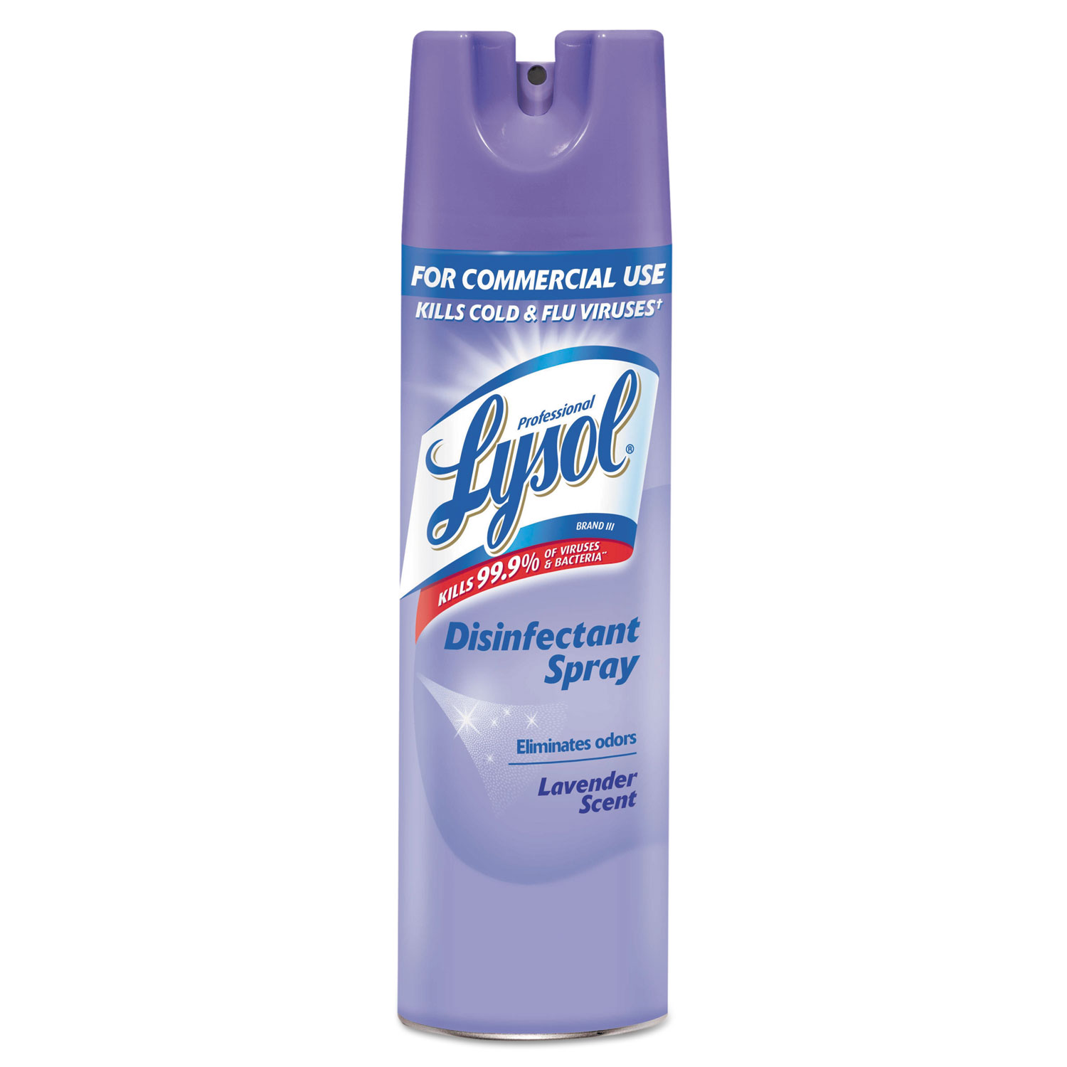  Professional LYSOL Brand 36241-89097 Disinfectant Spray, Lavender, 19 oz Aerosol (RAC89097EA) 
