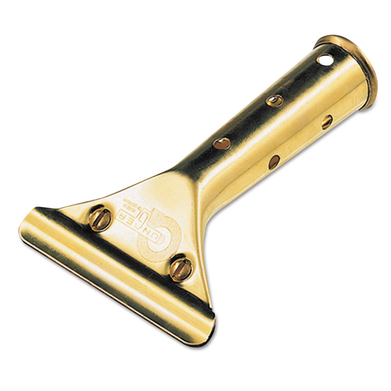  Unger GS000 Golden Clip Brass Squeegee Handle (UNGGS00) 