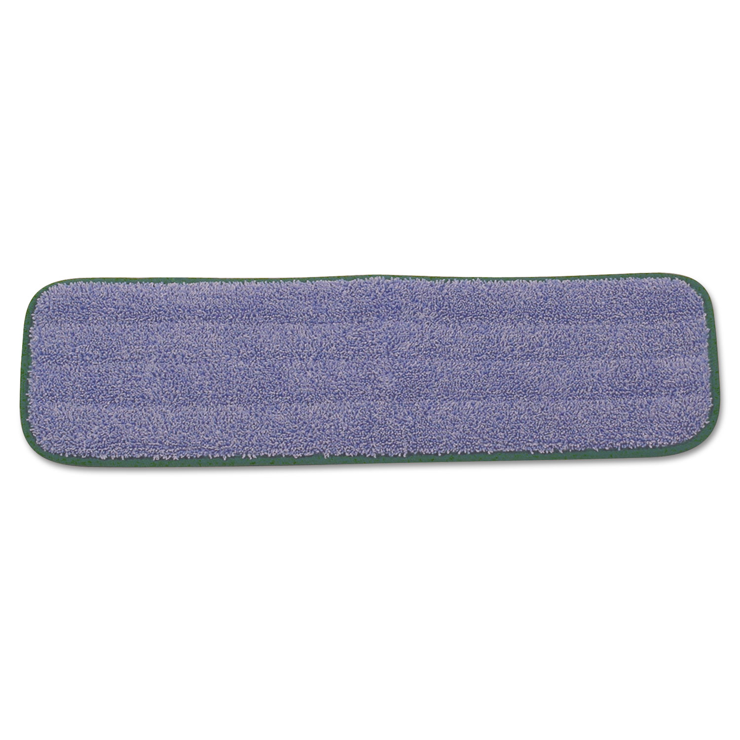  Rubbermaid Commercial FGQ41000GR00 Microfiber Wet Mopping Pad, 18 1/2 x 5 1/2 x 1/2, Green, 12/Carton (RCPQ410GRECT) 