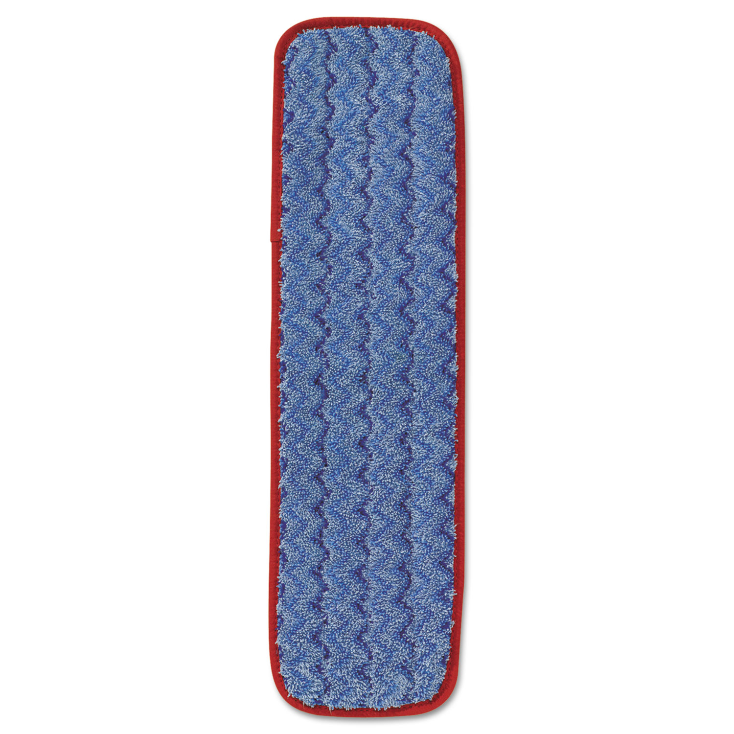  Rubbermaid Commercial FGQ41000RD00 Microfiber Wet Mopping Pad, 18 1/2 x 5 1/2 x 1/2, Red (RCPQ410RED) 