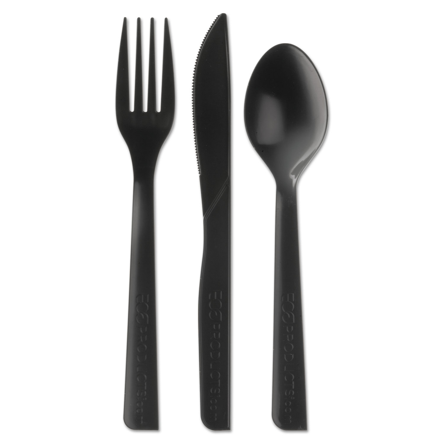 Eco-Products EP-S115 100% Recycled Content Cutlery Kit - 6, 250/Carton (ECOEPS115) 