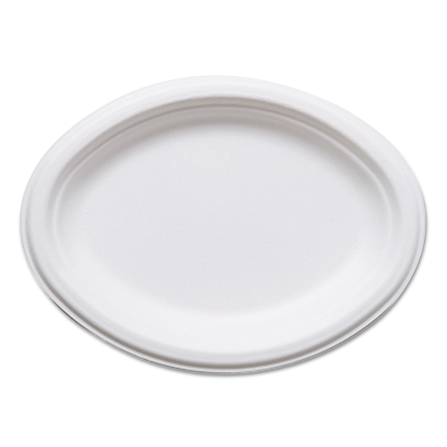  Eco-Products EP-P009 Renewable and Compostable Sugarcane Plates, Oval - 10 x 7, 50/Packs, 10 Packs/Carton (ECOEPP009) 