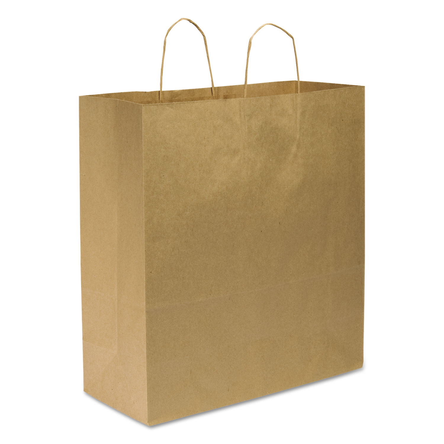  General 86782 Shopping Bags, 18 x 18.75, Kraft, 200/Carton (DRO87148) 