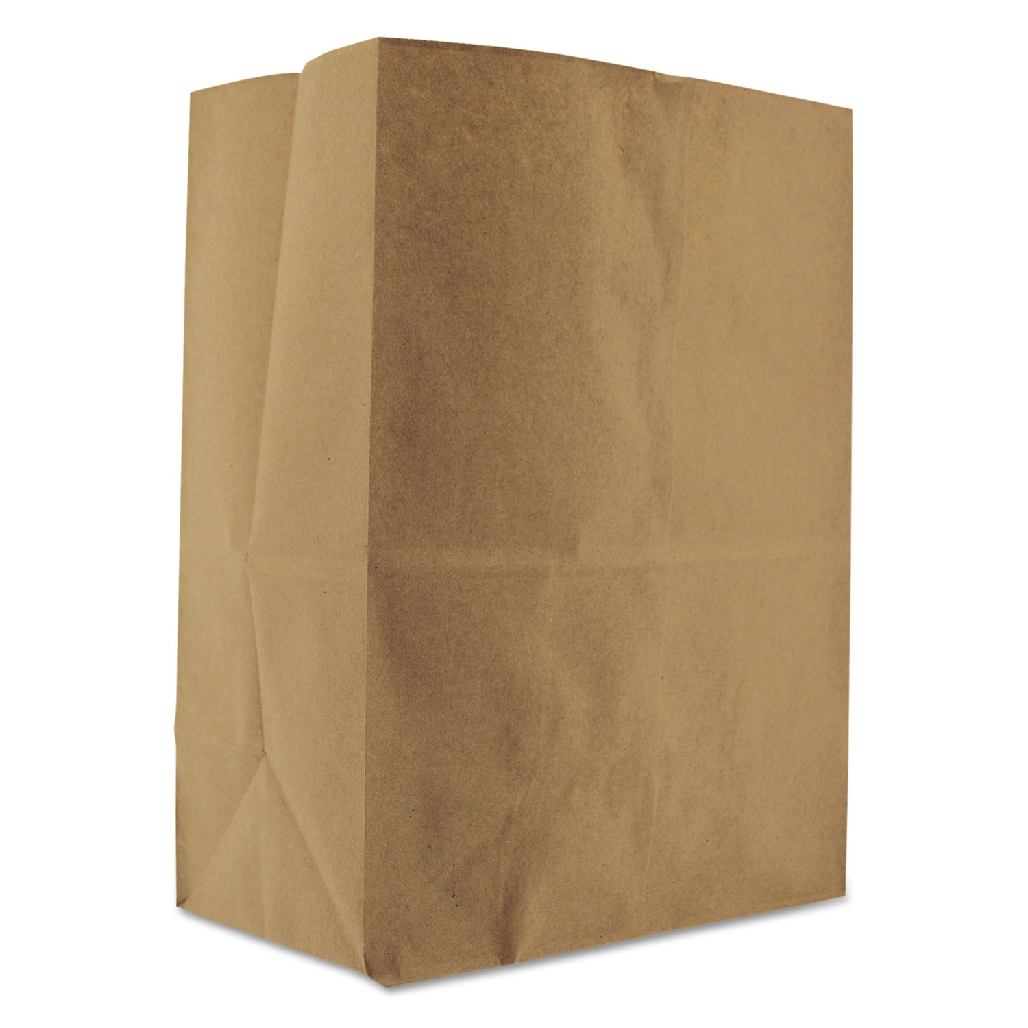  General 80082 Grocery Paper Bags, 52 lbs Capacity, 1/8 BBL, 10.13w x 6.75d x 14.38h, Kraft, 500 Bags (BAGSK1852) 