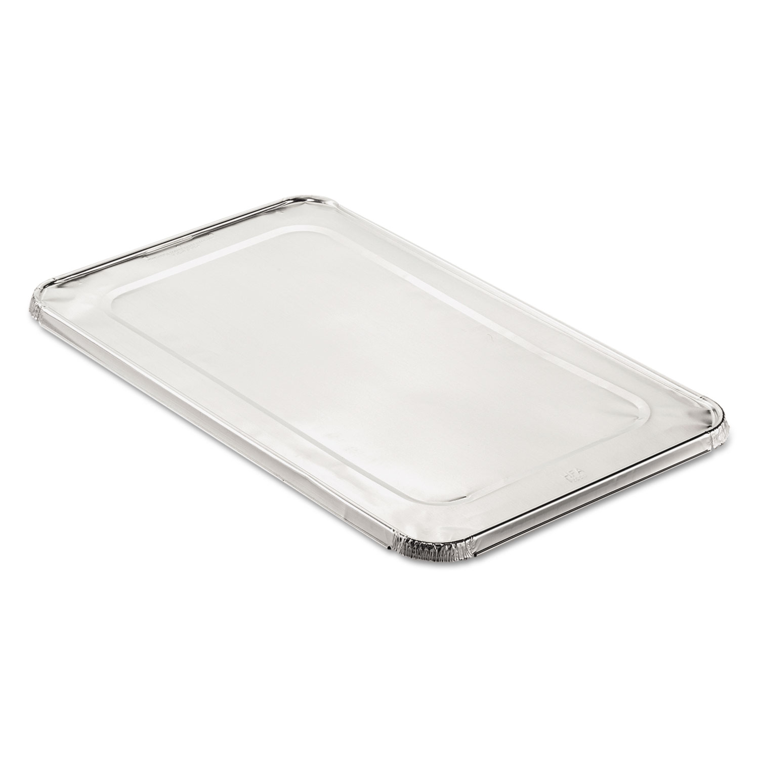 Steam Pan Foil Lids, Fits Full-Size Pan, 40 Gauge, 12.88 x 20.81, 50/Carton