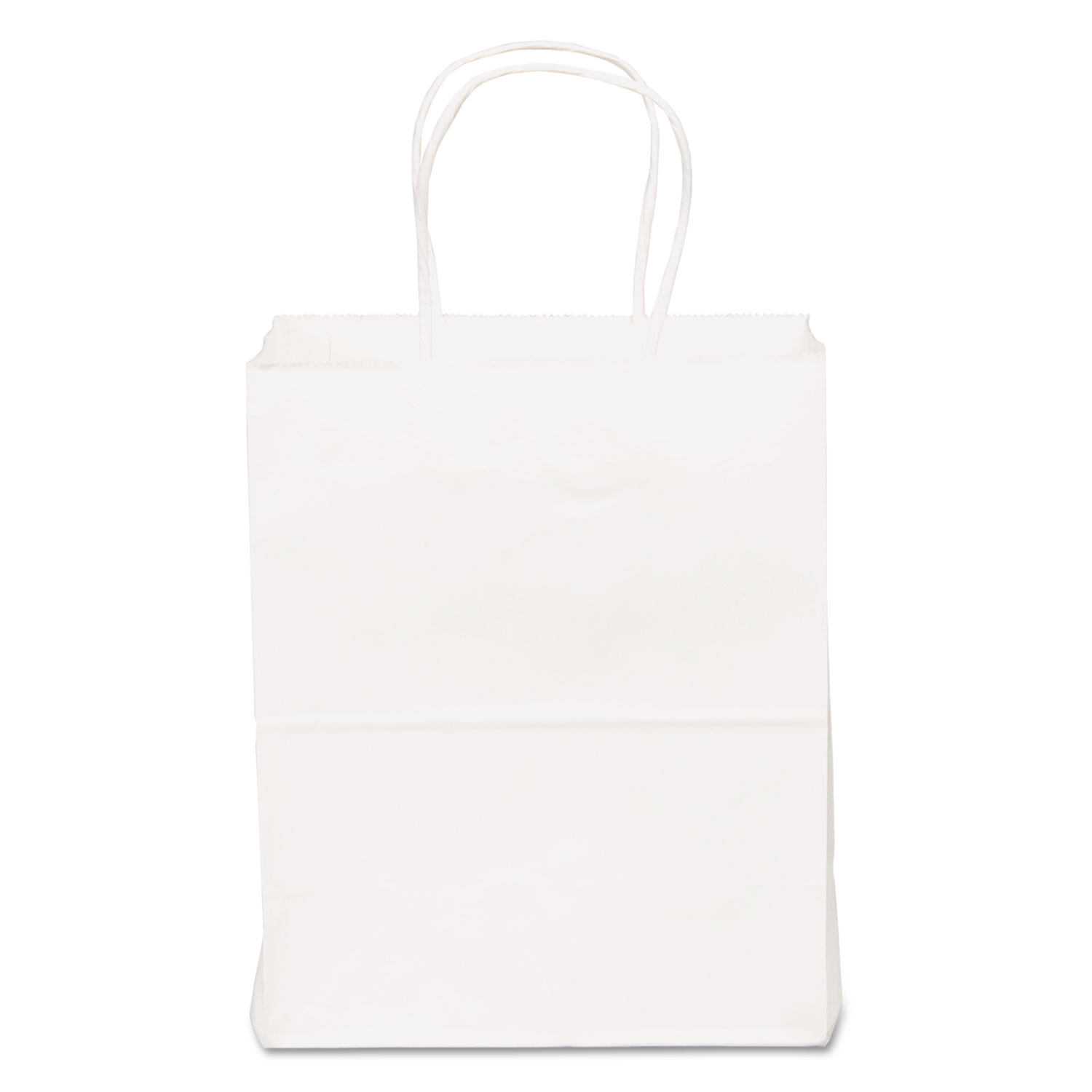  General 84598 Shopping Bags, 8 x 10.25, White, 250/Carton (BAGWSHP8451025C) 