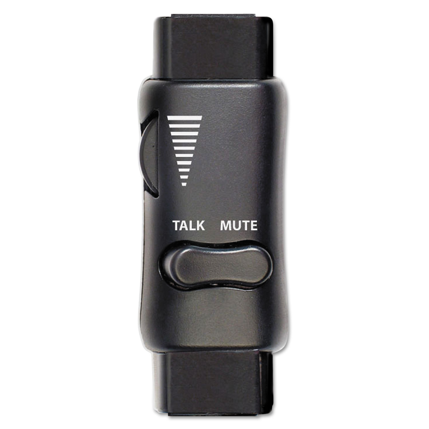 Inline Mute Switch and Volume Control, P-Type Disconnect, Black