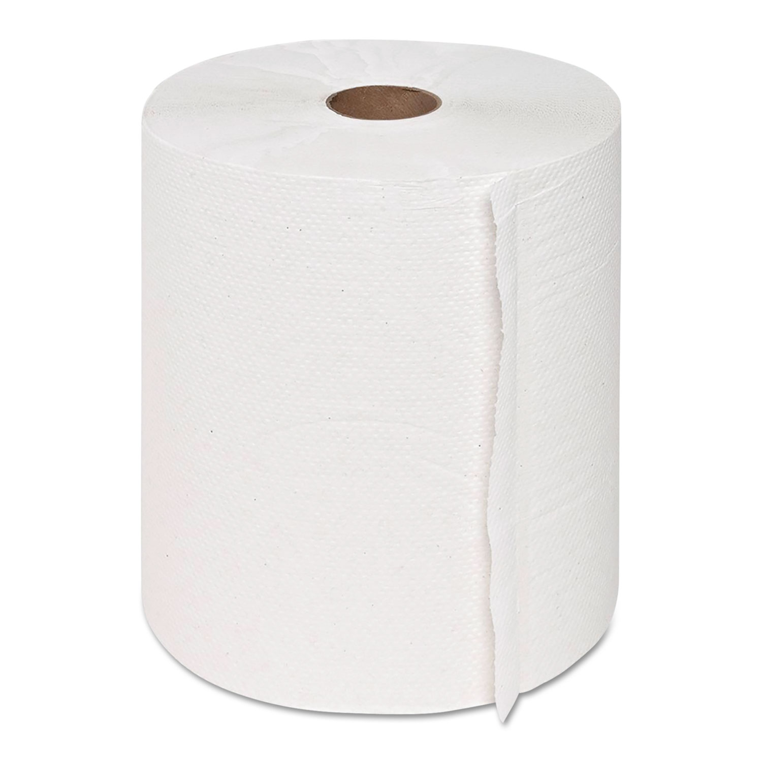  GEN GEN1910 Hardwound Roll Towels, 1-Ply, White, 8 x 350 ft, 12 Rolls/Carton (GEN1910) 