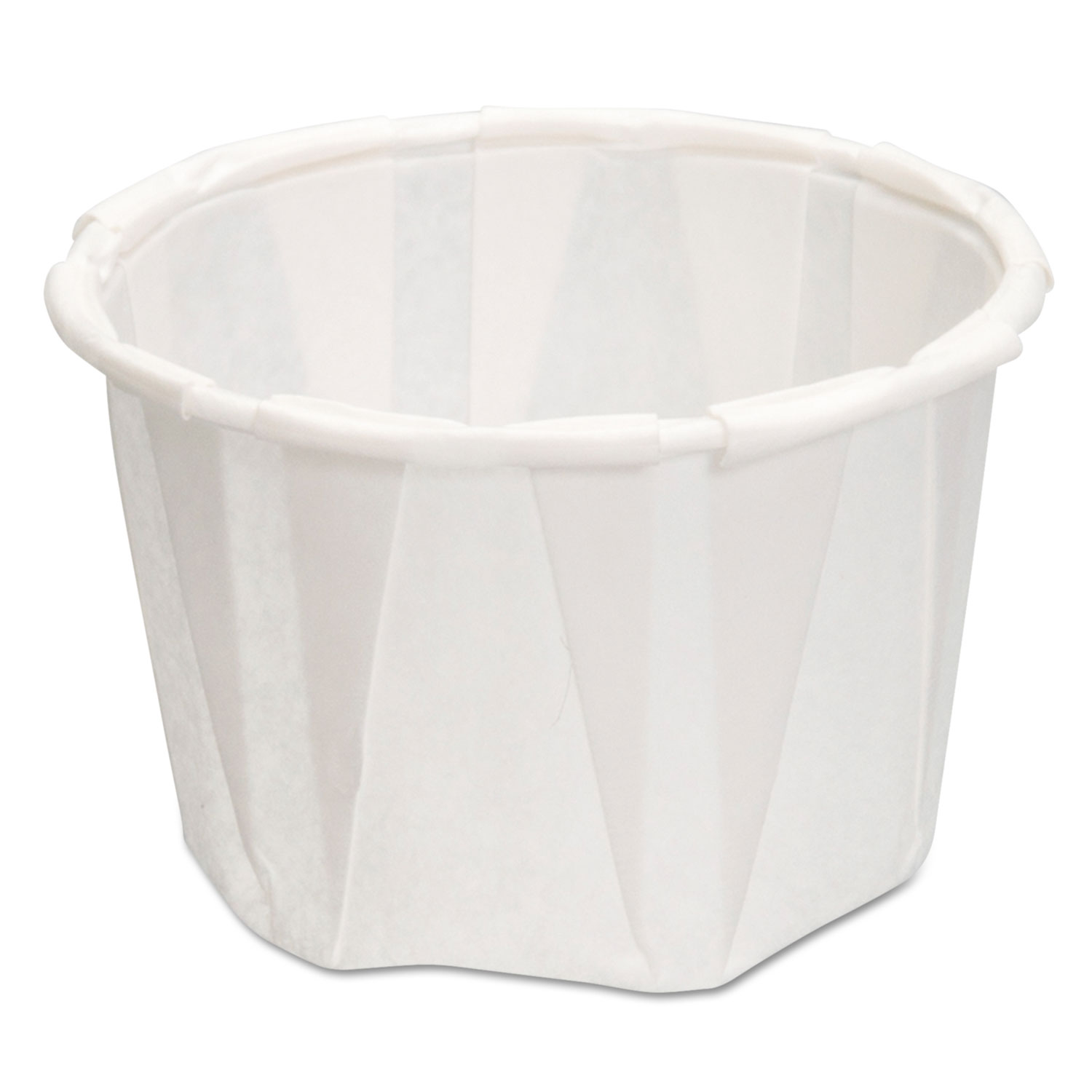 Genpak F125--- Paper Portion Cups, 1.25 oz., White, 250/Bag, 20 Bags/Carton (GNPF125) 