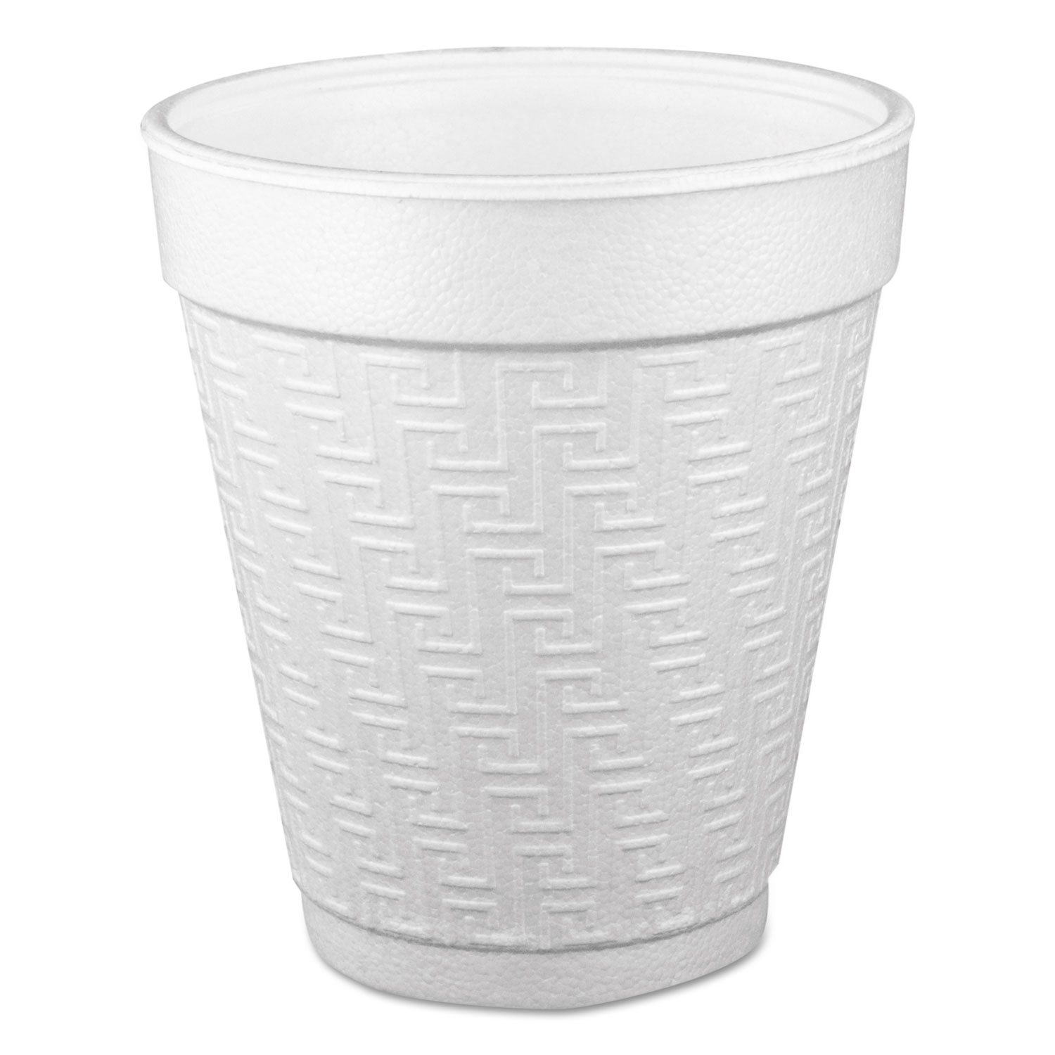  Dart 10KY10 Small Foam Drink Cup, 10 oz, Hot/Cold, White, 25/Bag, 40 Bags/Carton (DCC10KY10) 