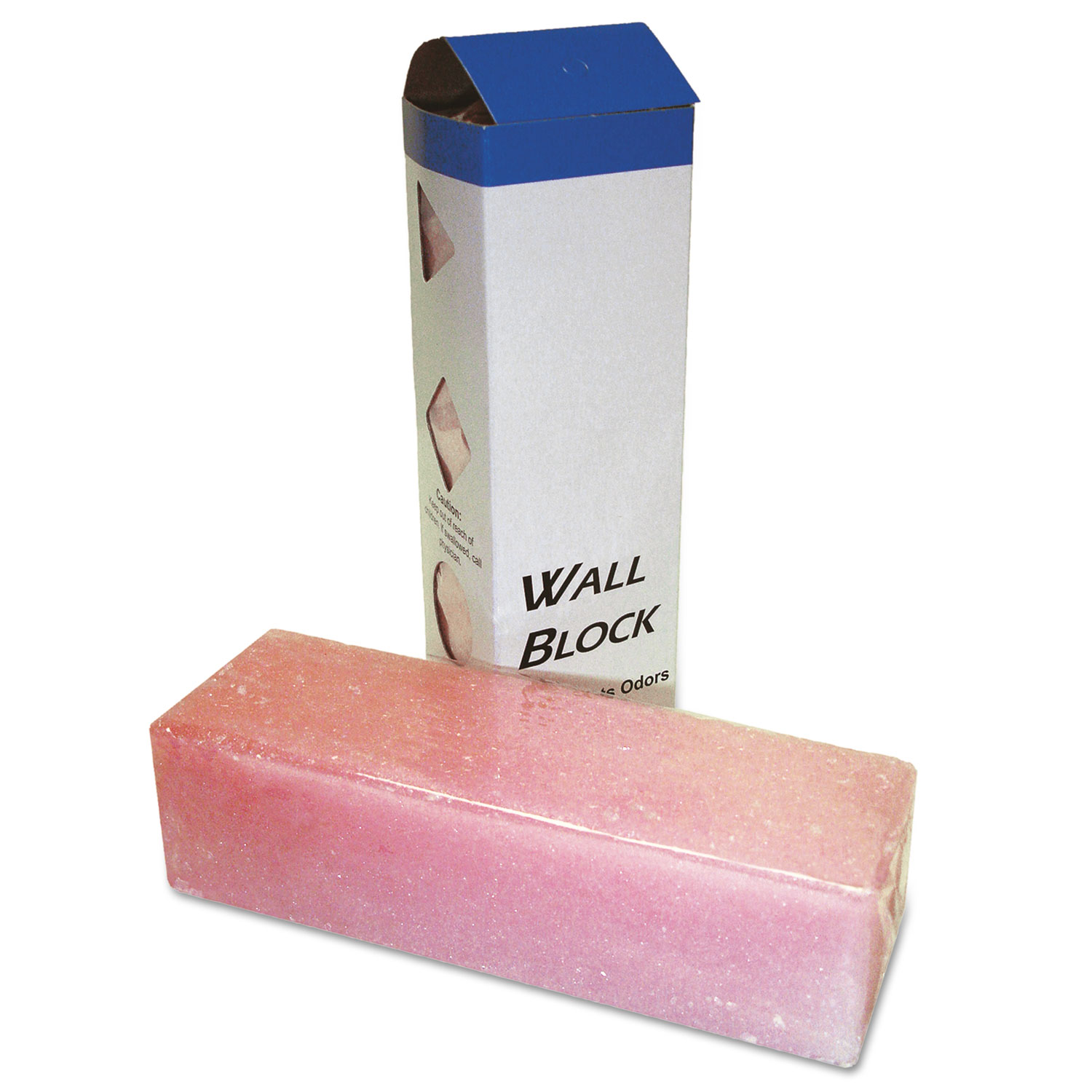  Boardwalk BWKW24 Deodorizing Para Wall Blocks, 2 4 oz, Pink, Cherry, 6/Box (BWKW24) 