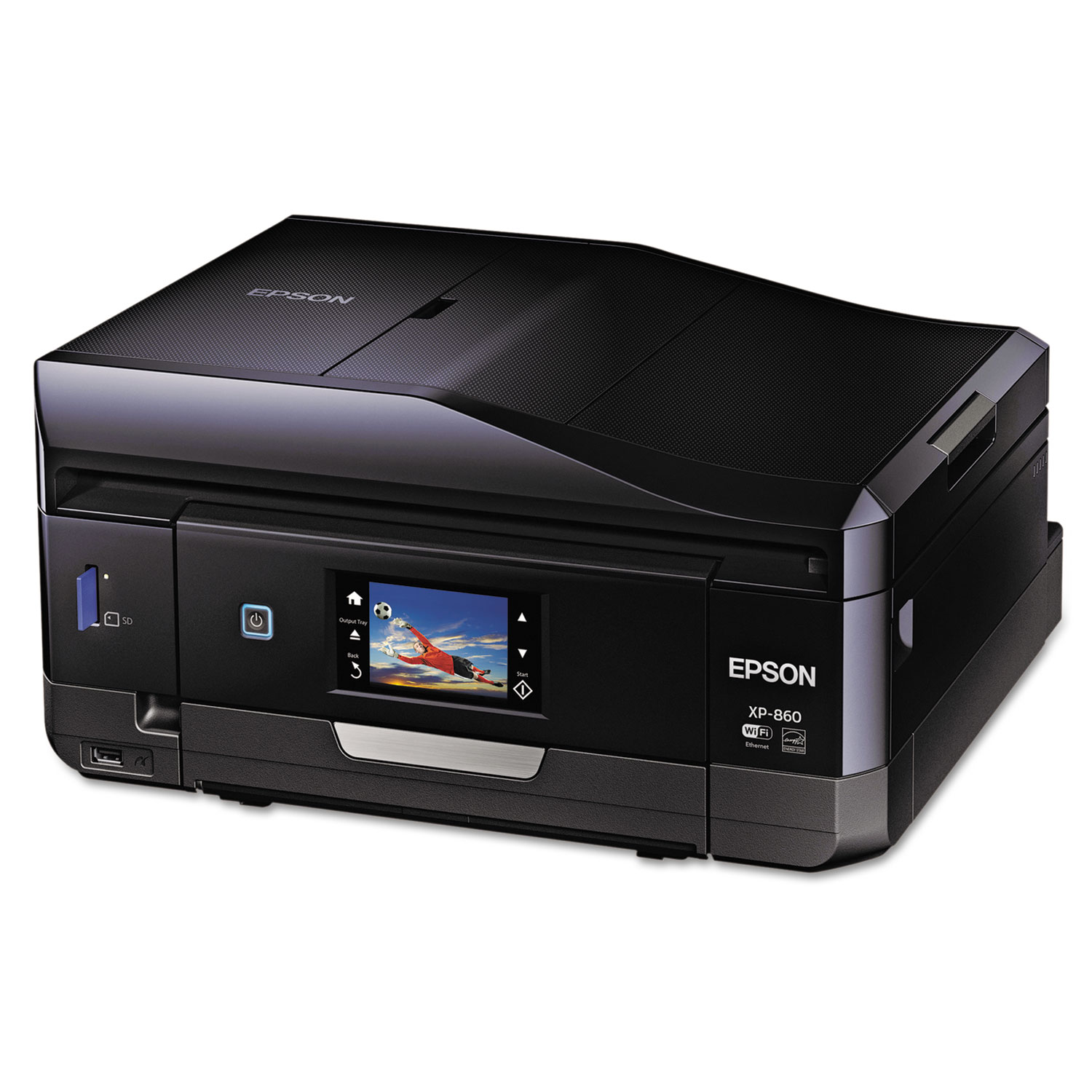 Expression Premium XP-860 Wireless Small-in-One Inkjet Printer, Copy/Print/Scan
