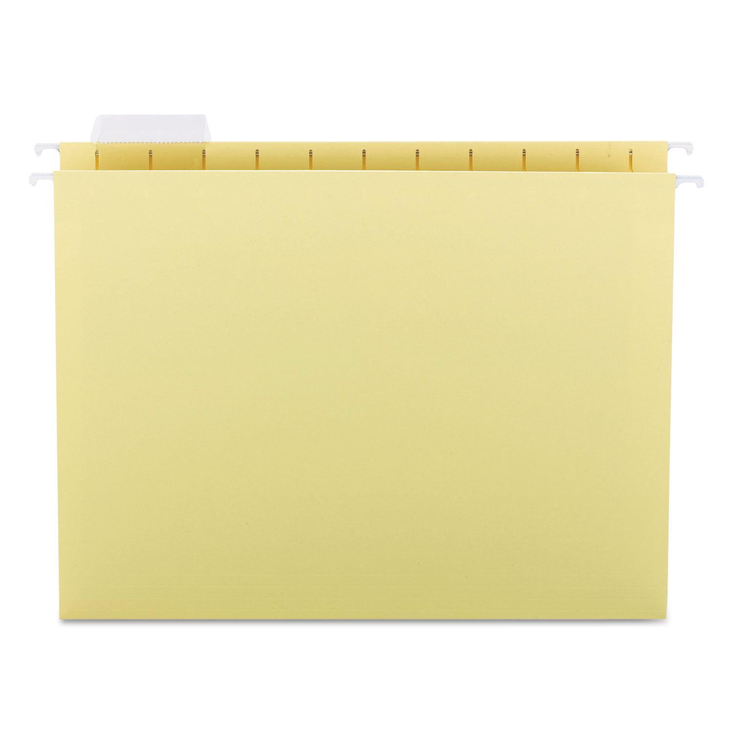  Smead 64069 Colored Hanging File Folders, Letter Size, 1/5-Cut Tab, Yellow, 25/Box (SMD64069) 