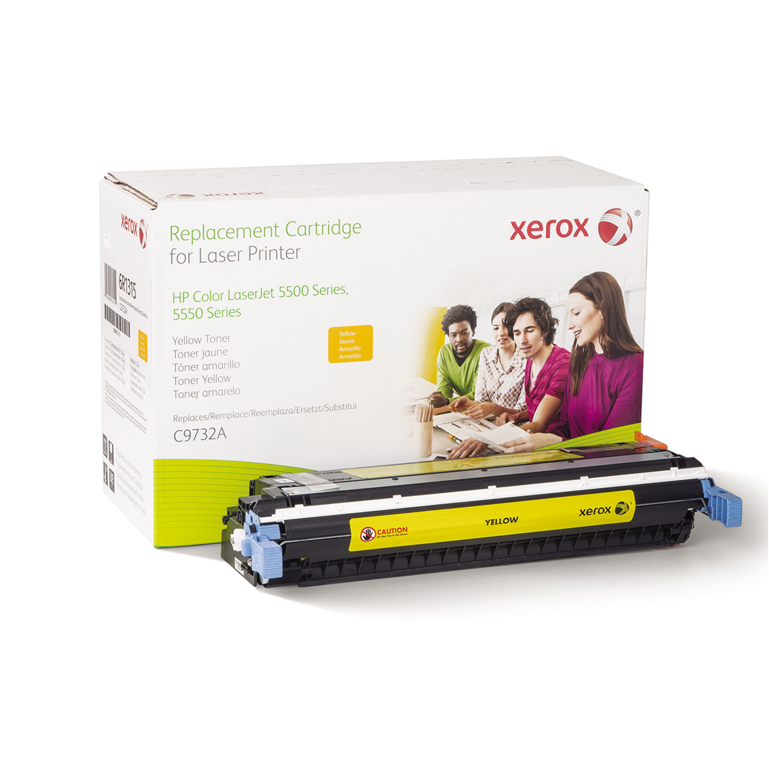  Xerox 006R01315 006R01315 Replacement Toner for C9732A (645A), Yellow (XER006R01315) 
