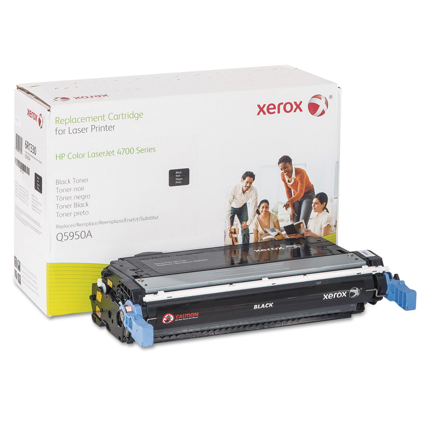  Xerox 006R01330 006R01330 Replacement Toner for Q5950A (643A), Black (XER006R01330) 