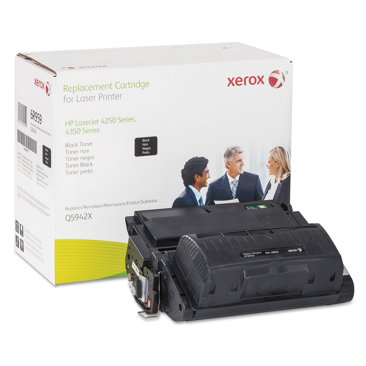  Xerox 006R00959 006R00959 Replacement High-Yield Toner for Q5942X (42X), Black (XER006R00959) 