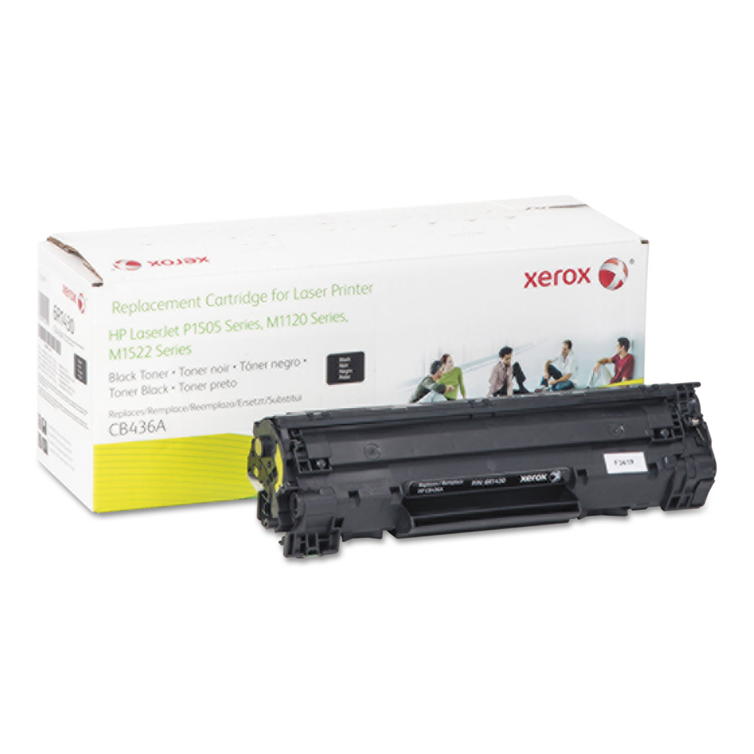  Xerox 006R01430 006R01430 Replacement Toner for CB436A (36A), Black (XER006R01430) 