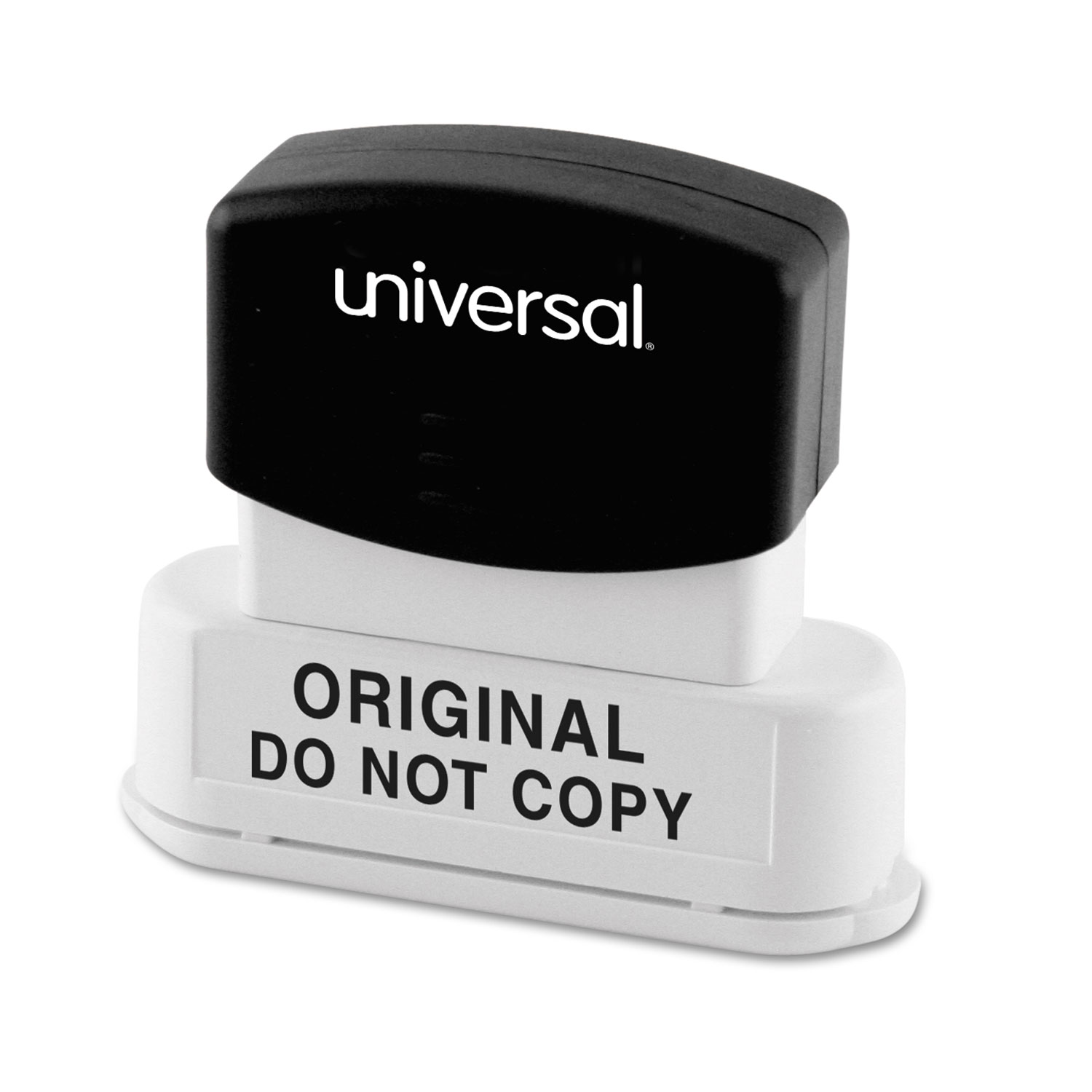  Universal UNV10024GN Recycled Custom Micropore Stamp, Preinked, 1/2 x 2 (UNV10024GN) 