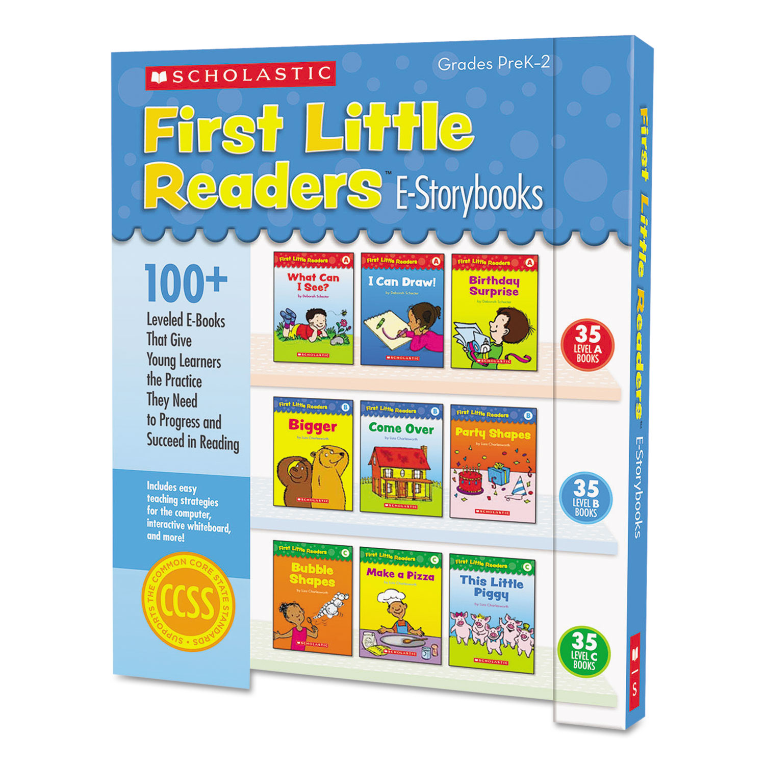 First Little Readers Levels A, B, C, Grades Pre K-2