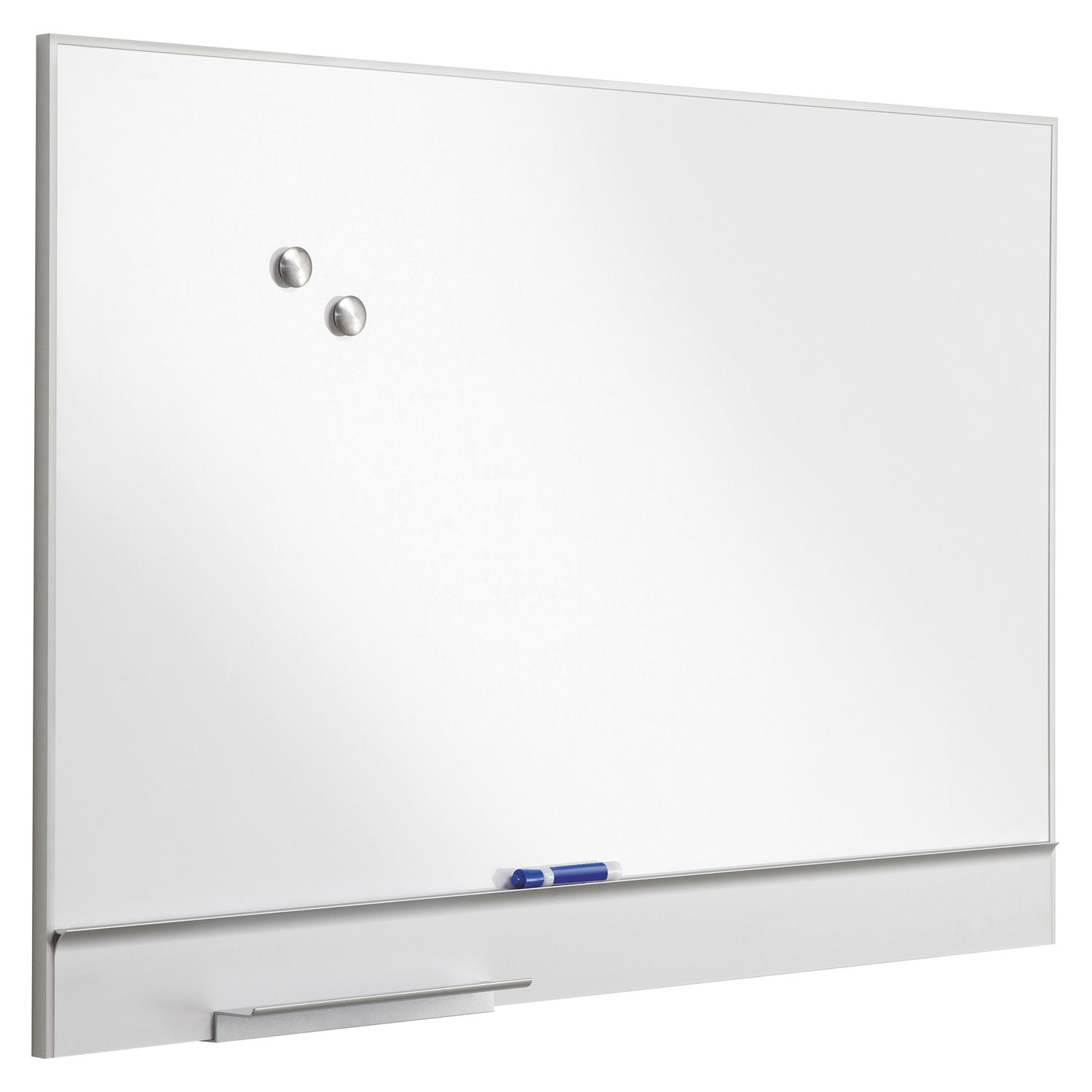 Polarity Magnetic Dry Erase White Board, 48 x 32, White Surface, Silver  Aluminum Frame - Bluebird Office Supplies