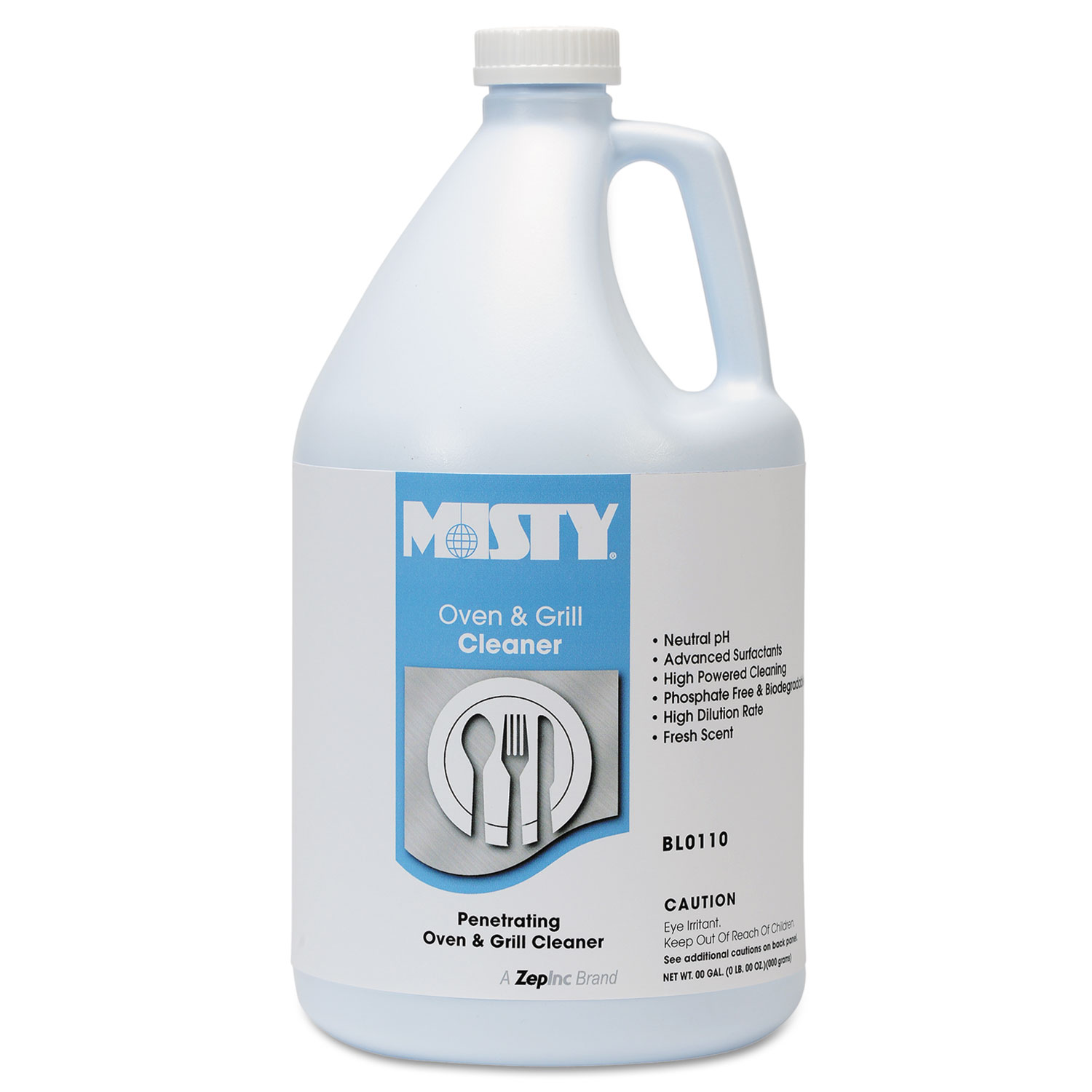  Misty 1038695 Heavy-Duty Oven and Grill Cleaner, 1 gal. Bottle (AMR1038695) 