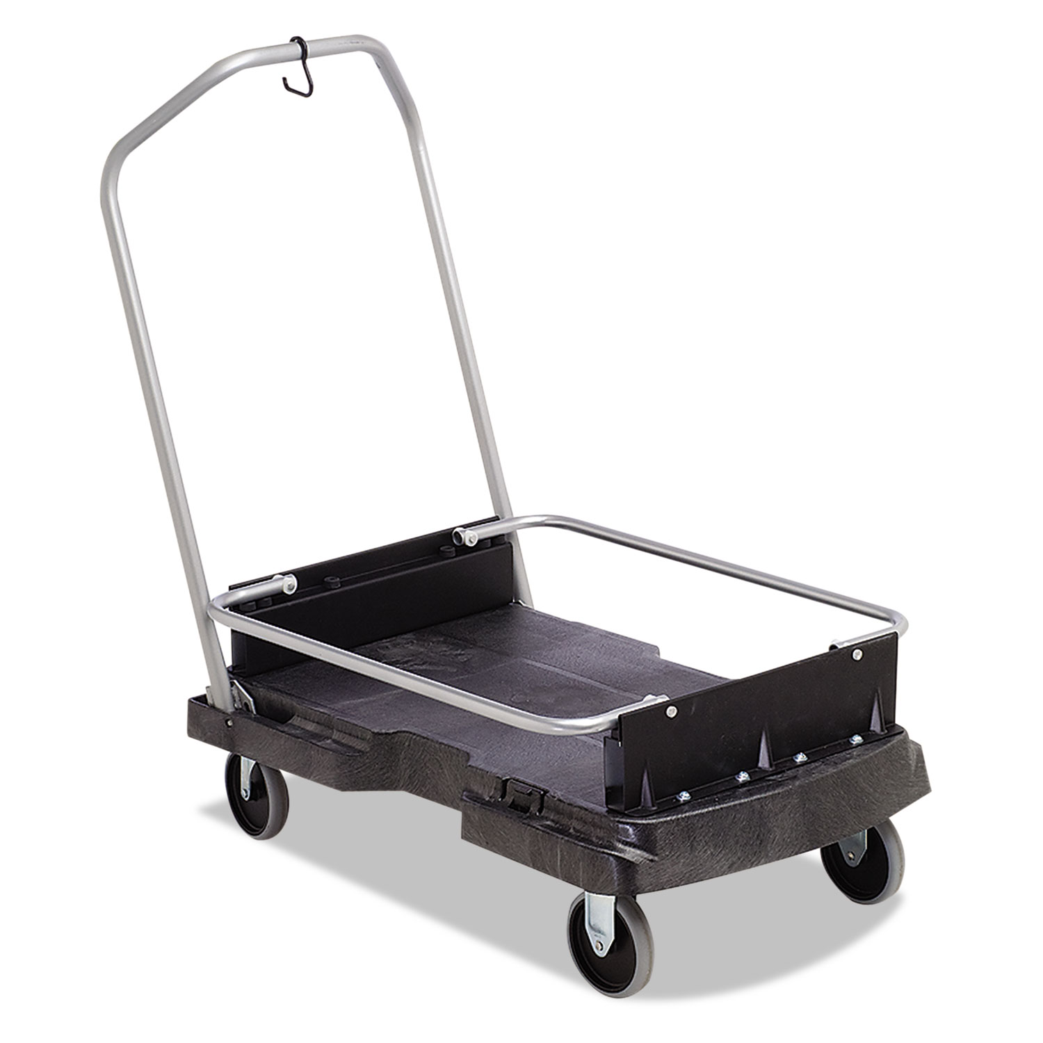 Ice-Only Cart, 500-lb Cap, 21 2/5w x 39 1/10d x 15h, Black