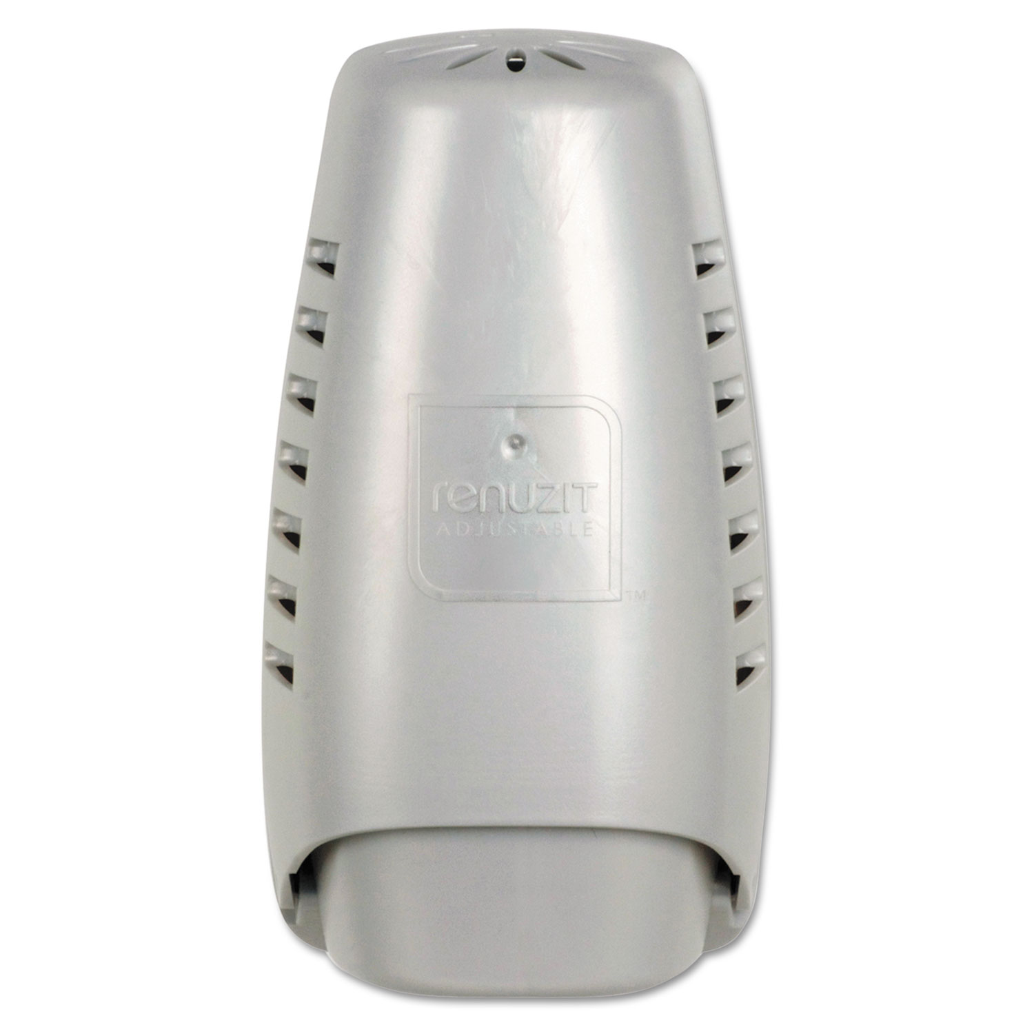  Renuzit 1700004395 Wall Mount Air Freshener Dispenser, 3.75 x 3.25 x 7.25, Silver (DIA04395) 