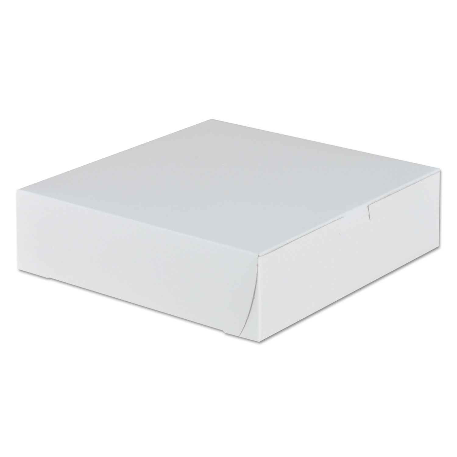 SCT 953 Tuck-Top Bakery Boxes, 9w x 9d x 2 1/2h, White, 250/Carton (SCH0953) 