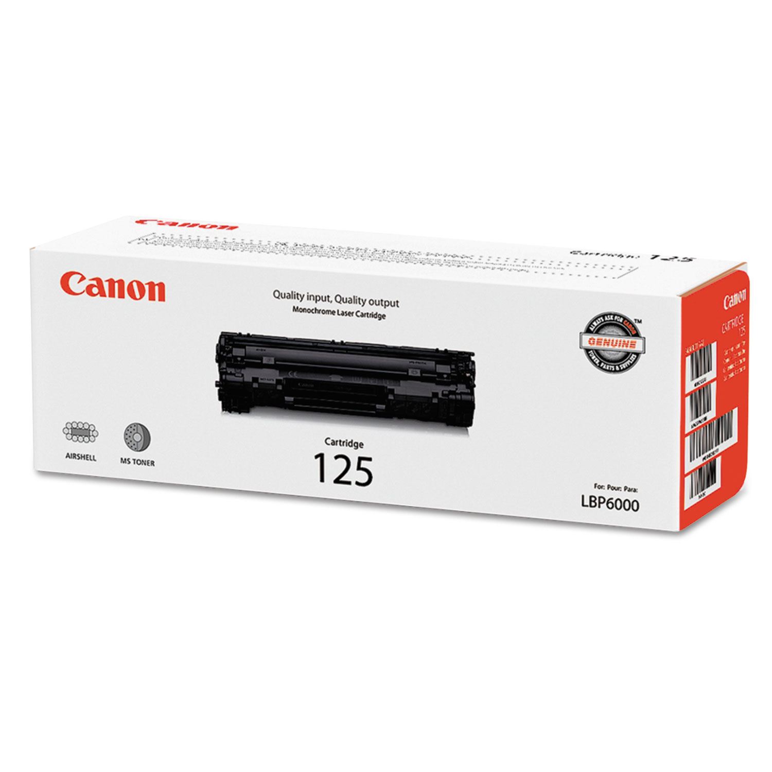  Canon 3484B001 3484B001 (CRG-125) Toner, 1600 Page-Yield, Black (CNM3484B001) 