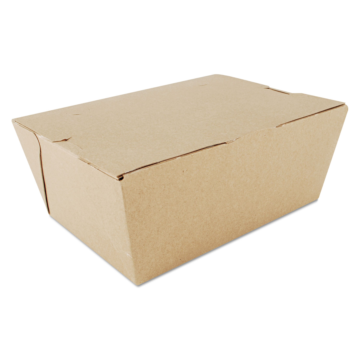  SCT SCH 0734 ChampPak Carryout Boxes, #4, Kraft, 7.75 x 5.5 x 3.5, 160/Carton (SCH0734) 