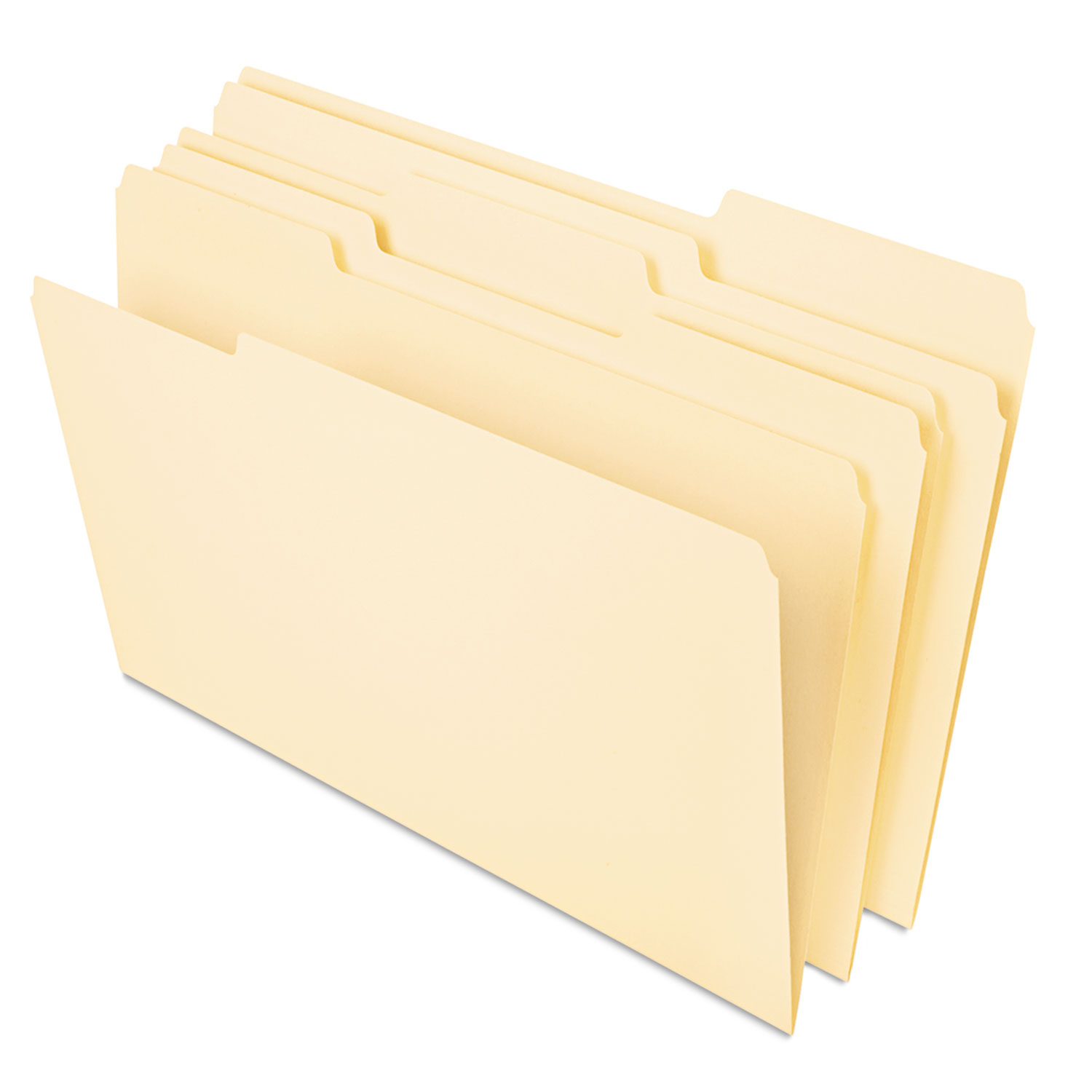  Universal UNV16413 Deluxe Heavyweight File Folders, 1/3-Cut Tabs, Letter Size, Manila, 50/Pack (UNV16413) 