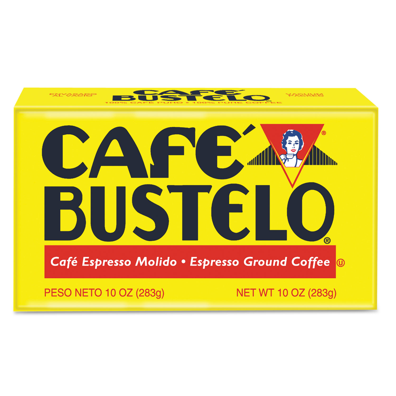  Café Bustelo 7441701720 Coffee, Espresso, 10 oz Brick Pack (FOL01720) 