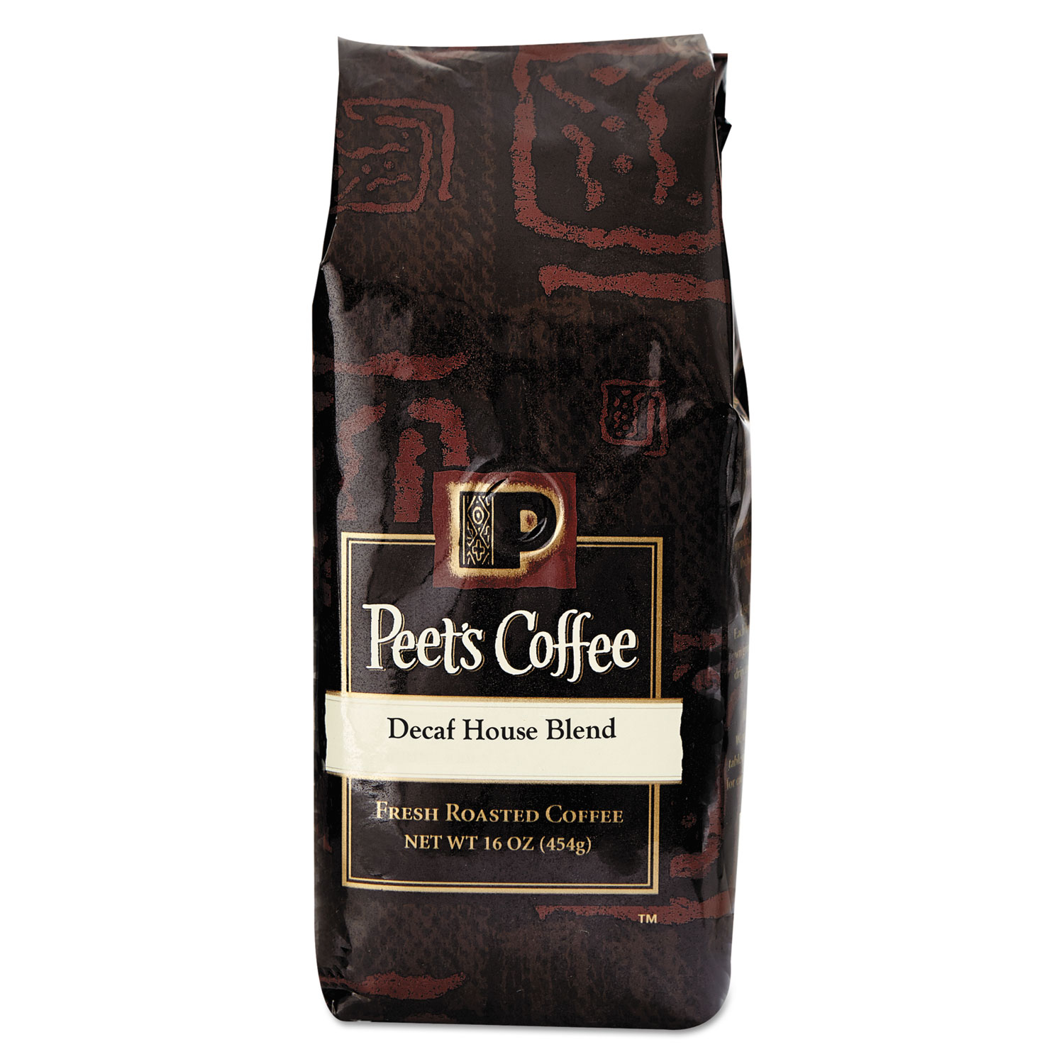  Peet's Coffee & Tea 501487 Bulk Coffee, House Blend, Decaf, Ground, 1 lb Bag (PEE501487) 