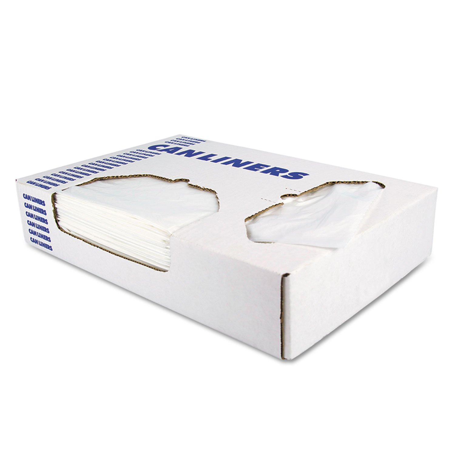  Heritage H6036TW Linear Low-Density Can Liners, 30 gal, 0.9 mil, 30 x 36, White, 200/Carton (HERH6036TW) 