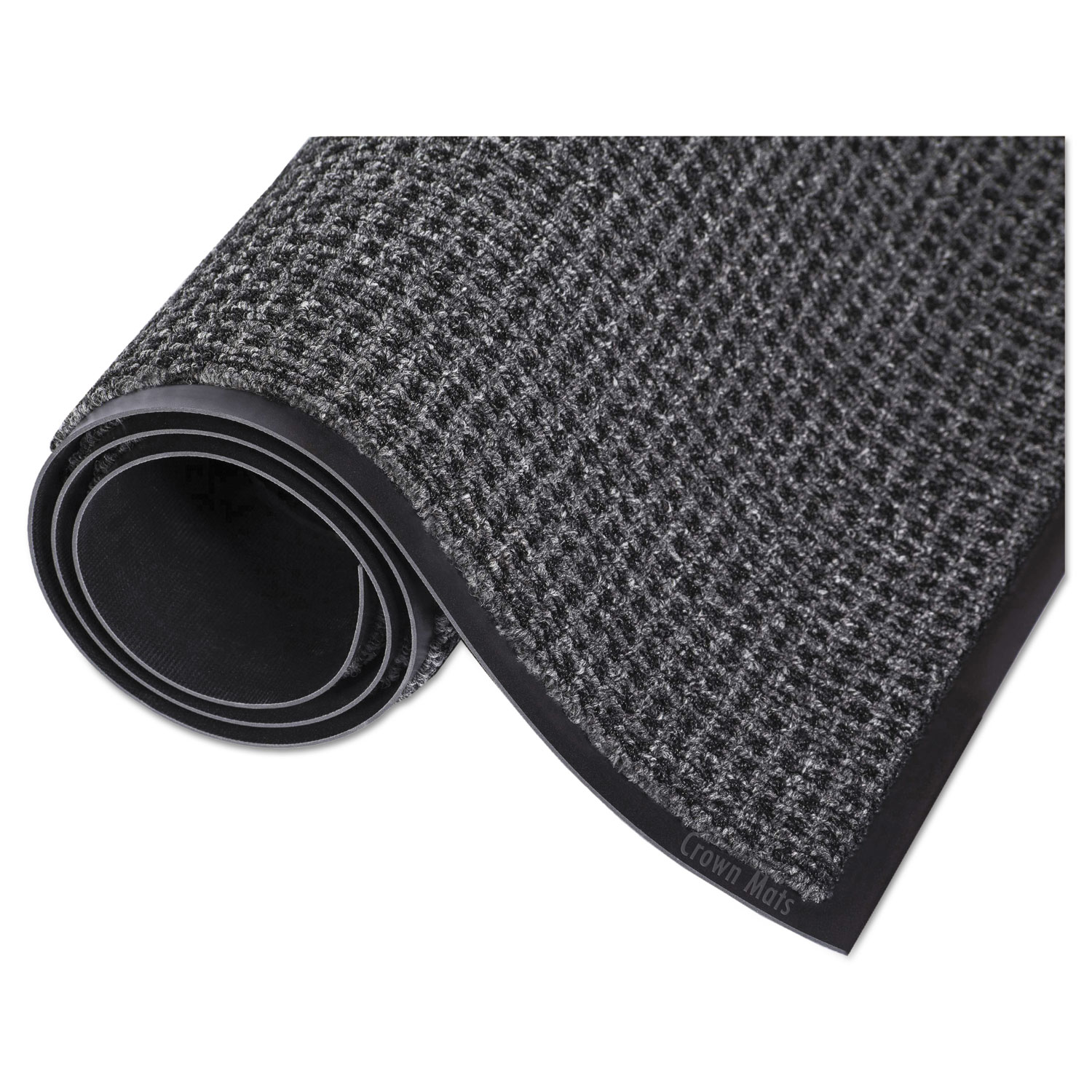 Oxford Elite Wiper/Scraper Mat, 48 x 72, Black/Gray